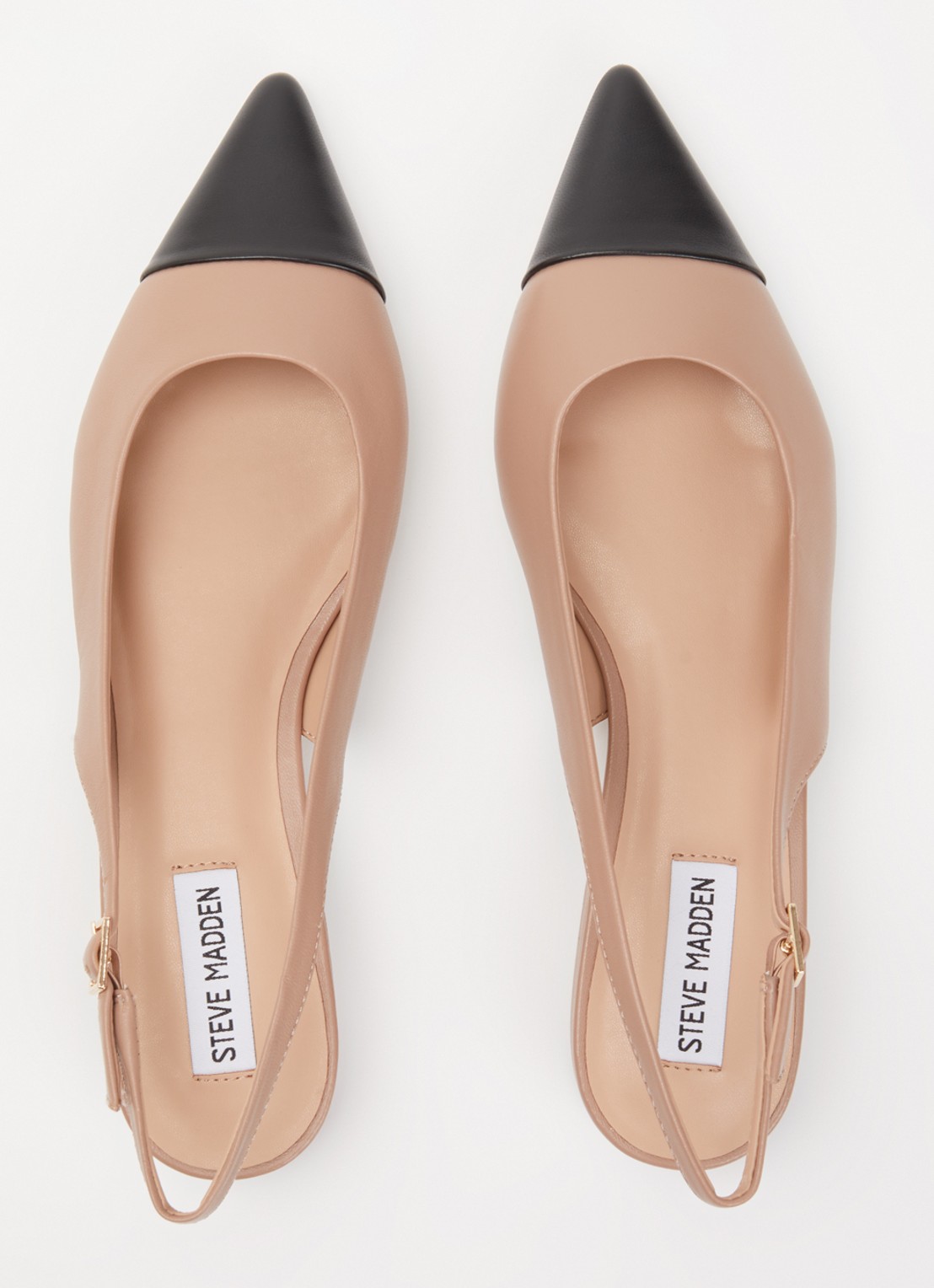 Steve Madden Rowyn slingback van leer - detail 5 oudroze