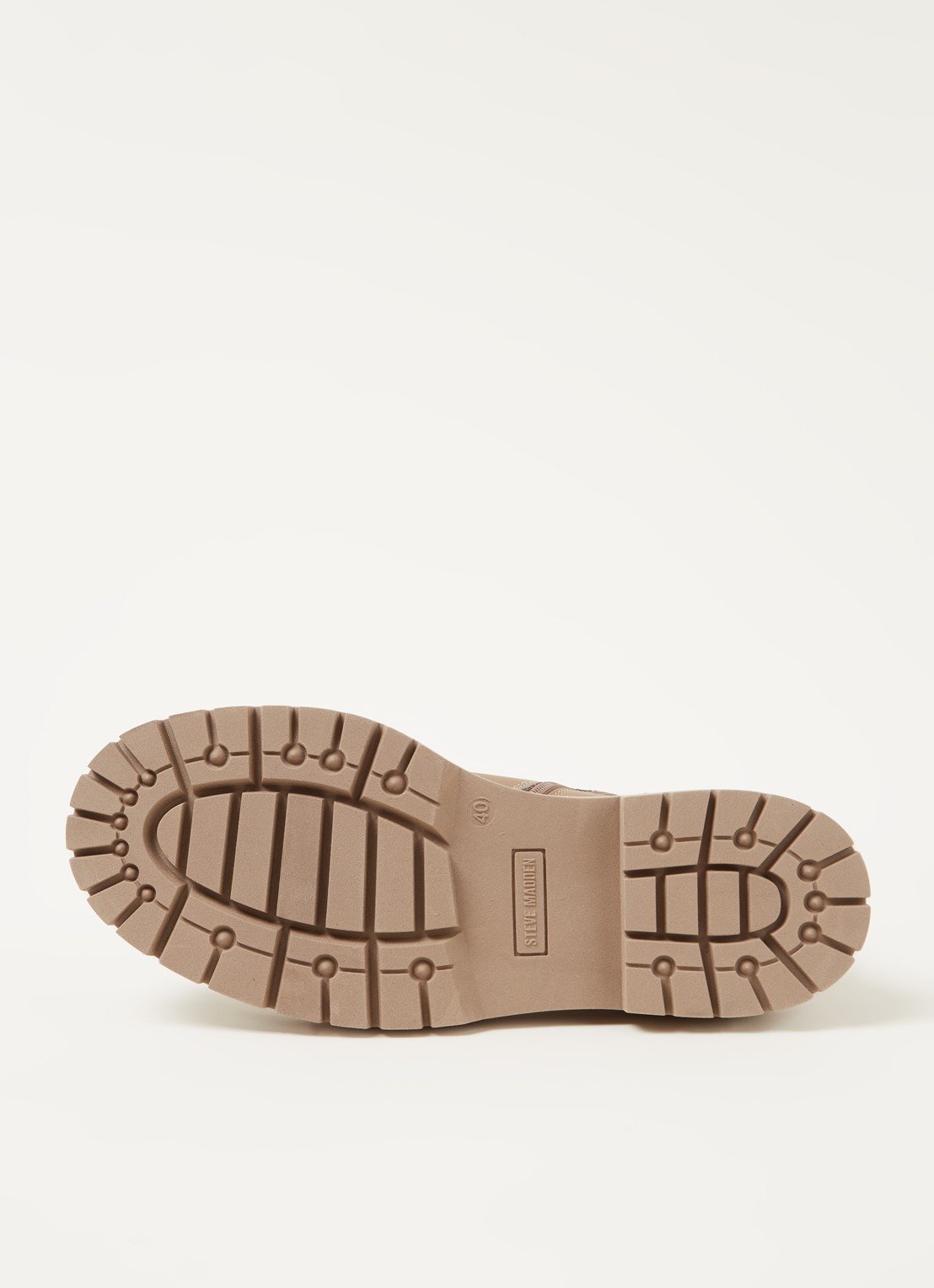 Steve Madden Skylar biker boot - detail 5 donkerbeige