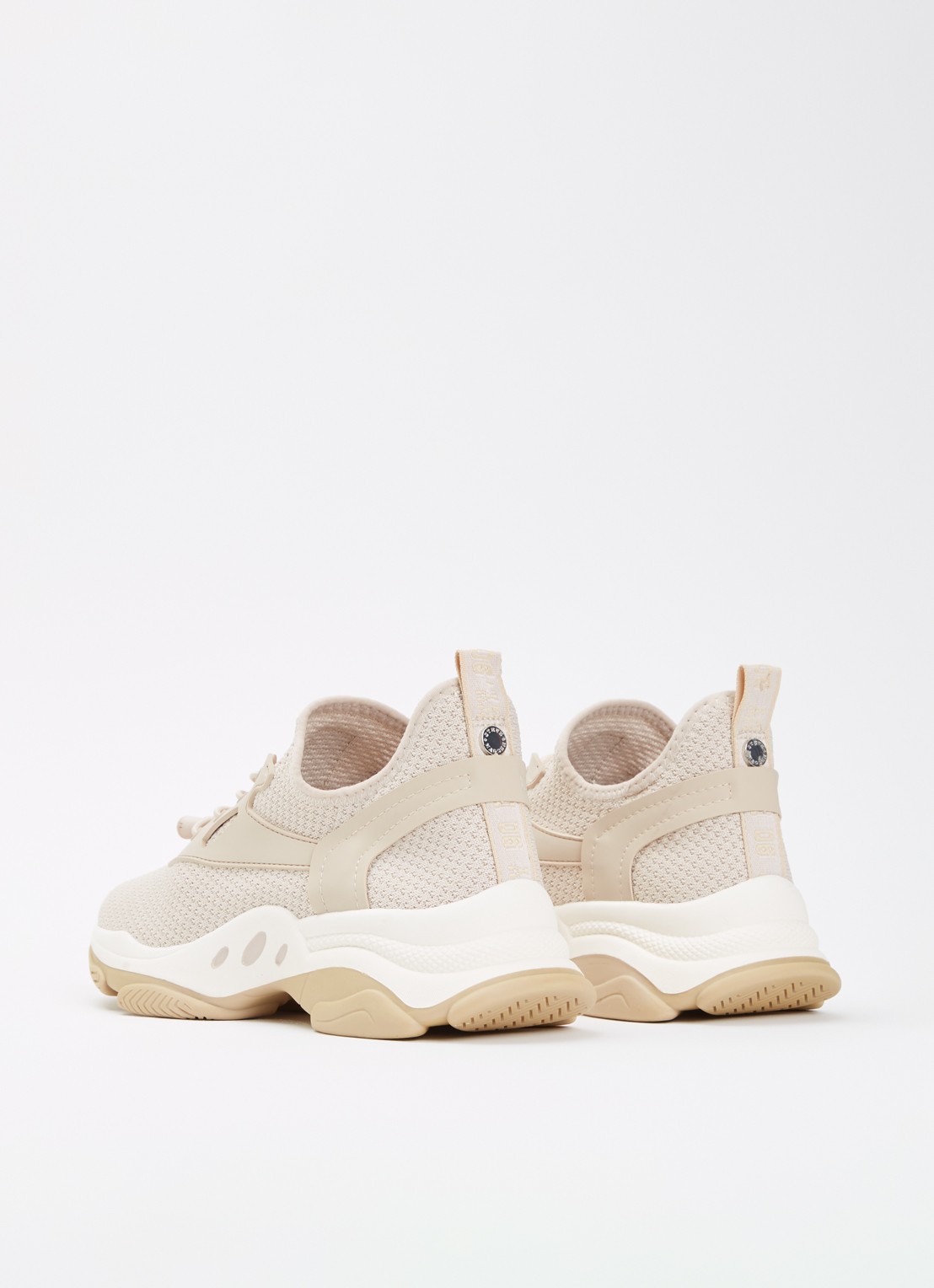 Steve Madden Sneaker met logo - achterkant 3 oudroze