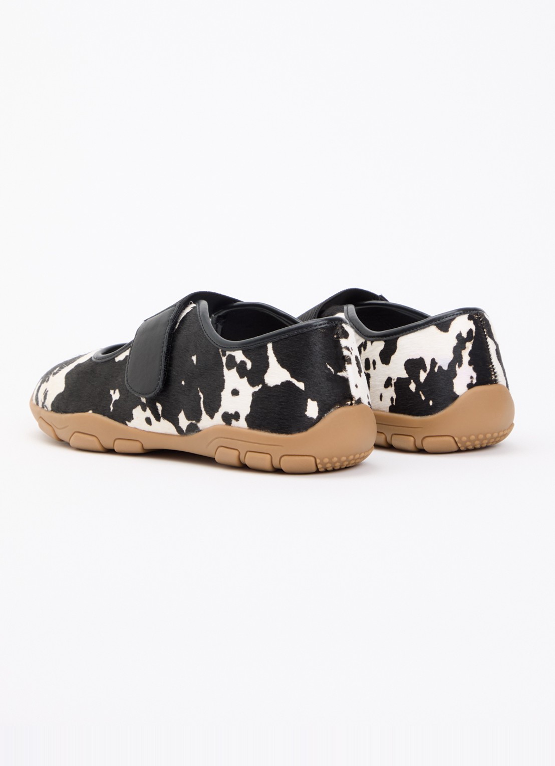 Steve Madden Sneaker van leer met ponyhair - achterkant 5 zwart