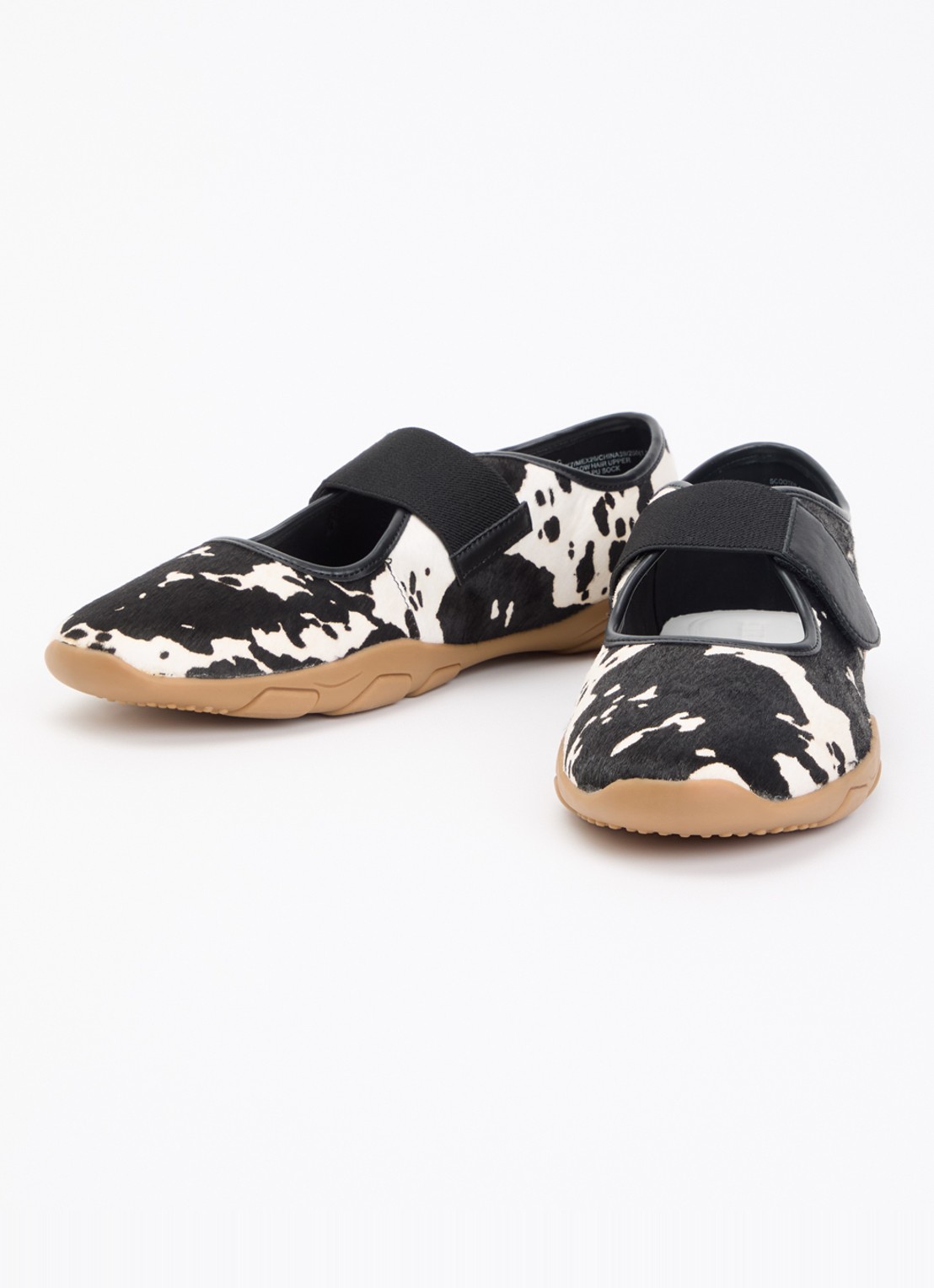 Steve Madden Sneaker van leer met ponyhair - detail 2 zwart