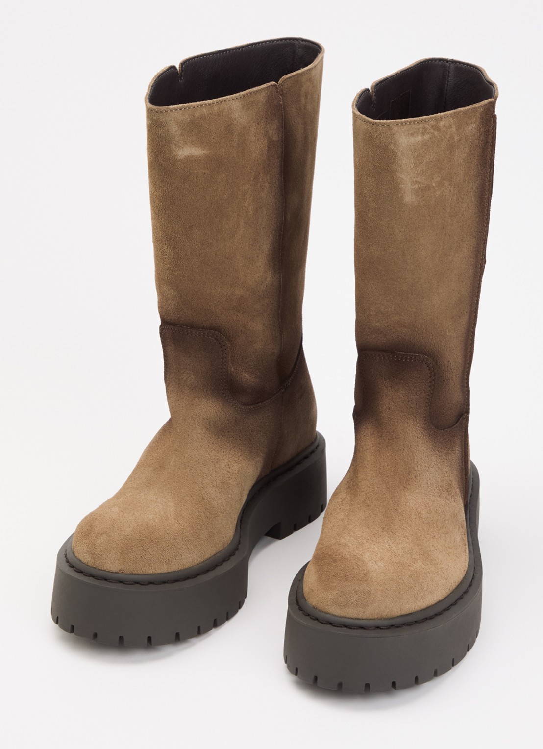 Steve Madden Soleil laars van suède - detail 3 beige