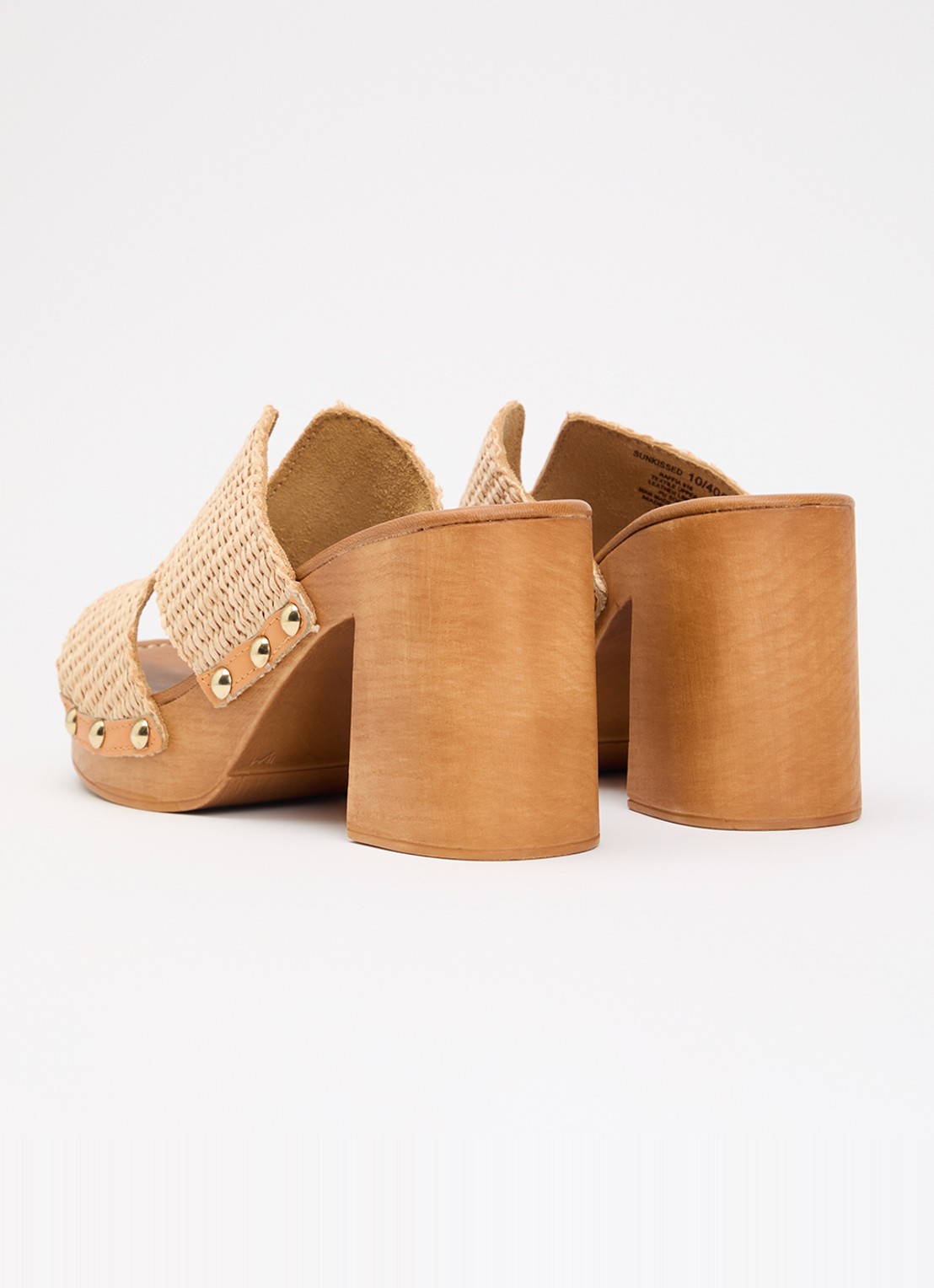 Steve Madden Sunkissed muiltje van suède - achterkant 6 beige