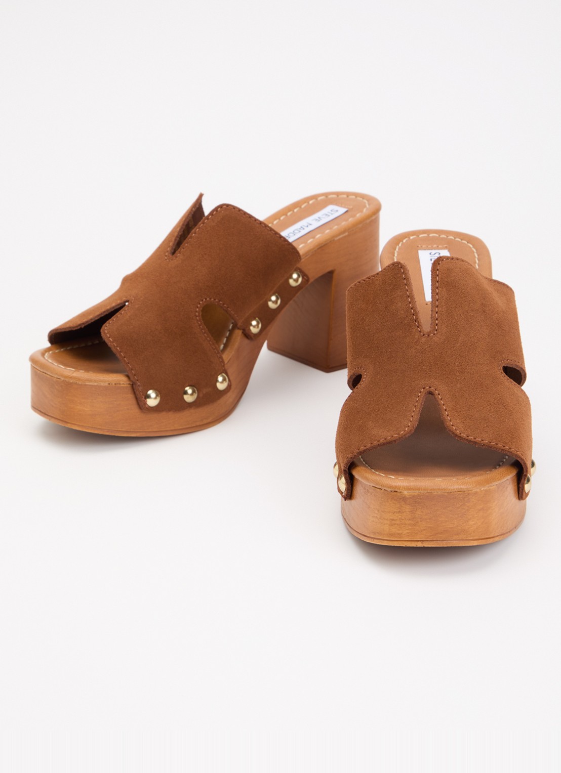 Steve Madden Sunkissed muiltje van suède - detail 3 bruin