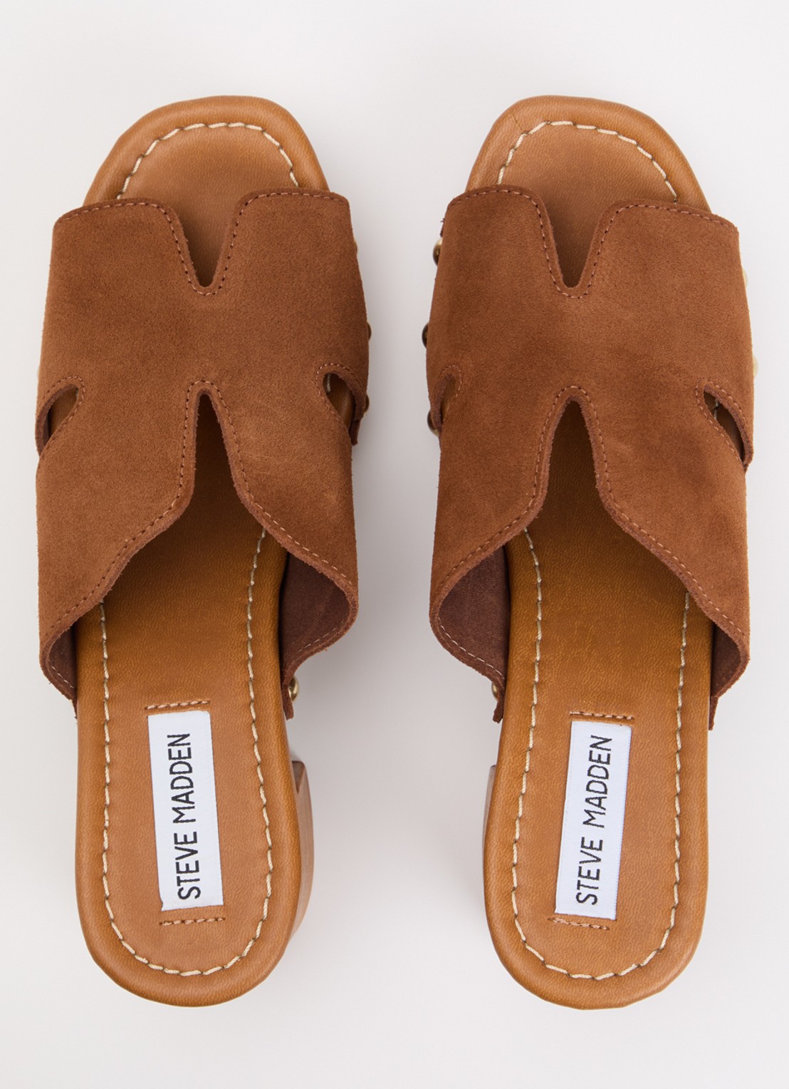 Steve Madden Sunkissed muiltje van suède - detail 4 bruin