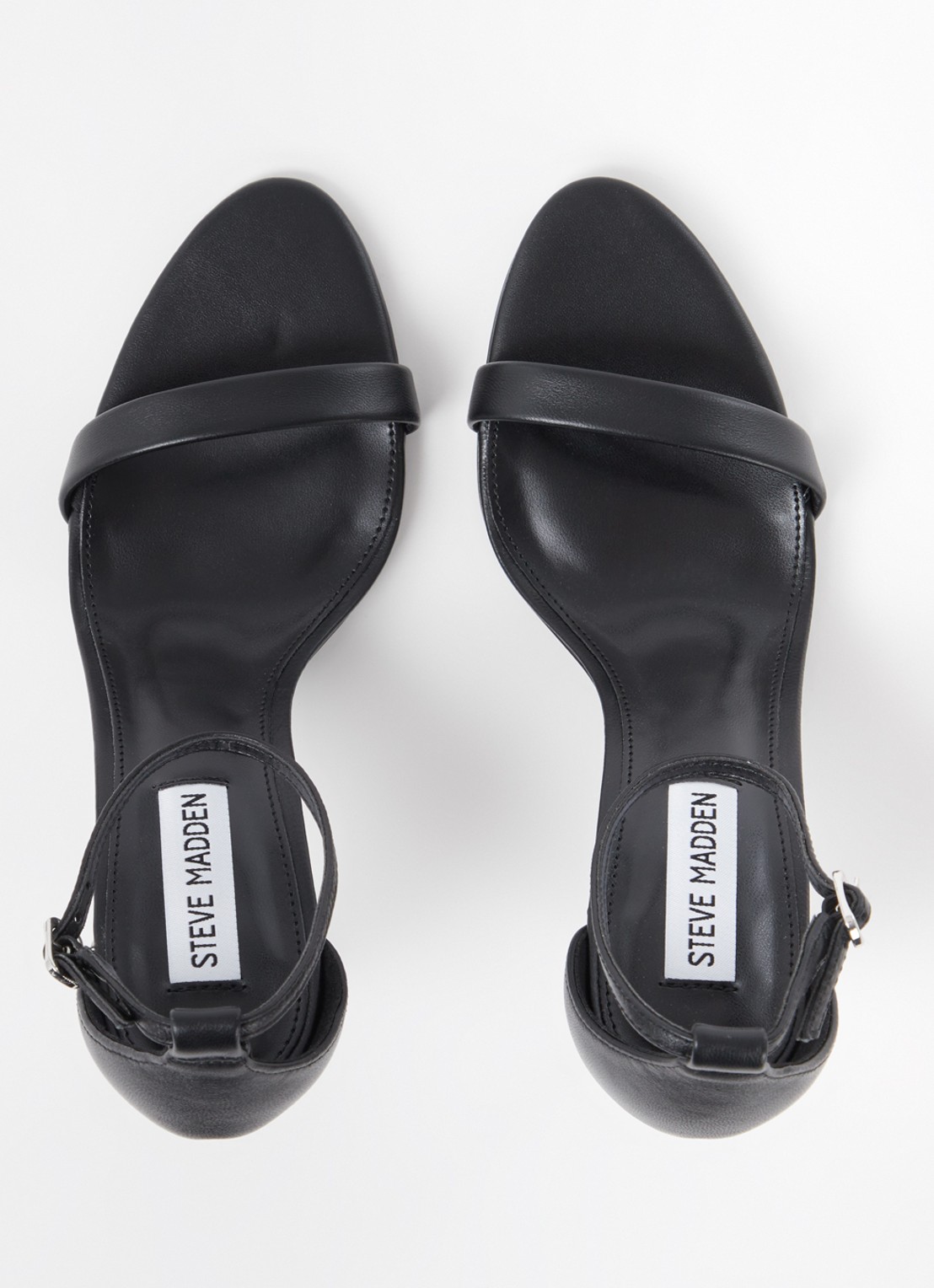 Steve Madden Tecy sandalette van leer - detail 7 zwart