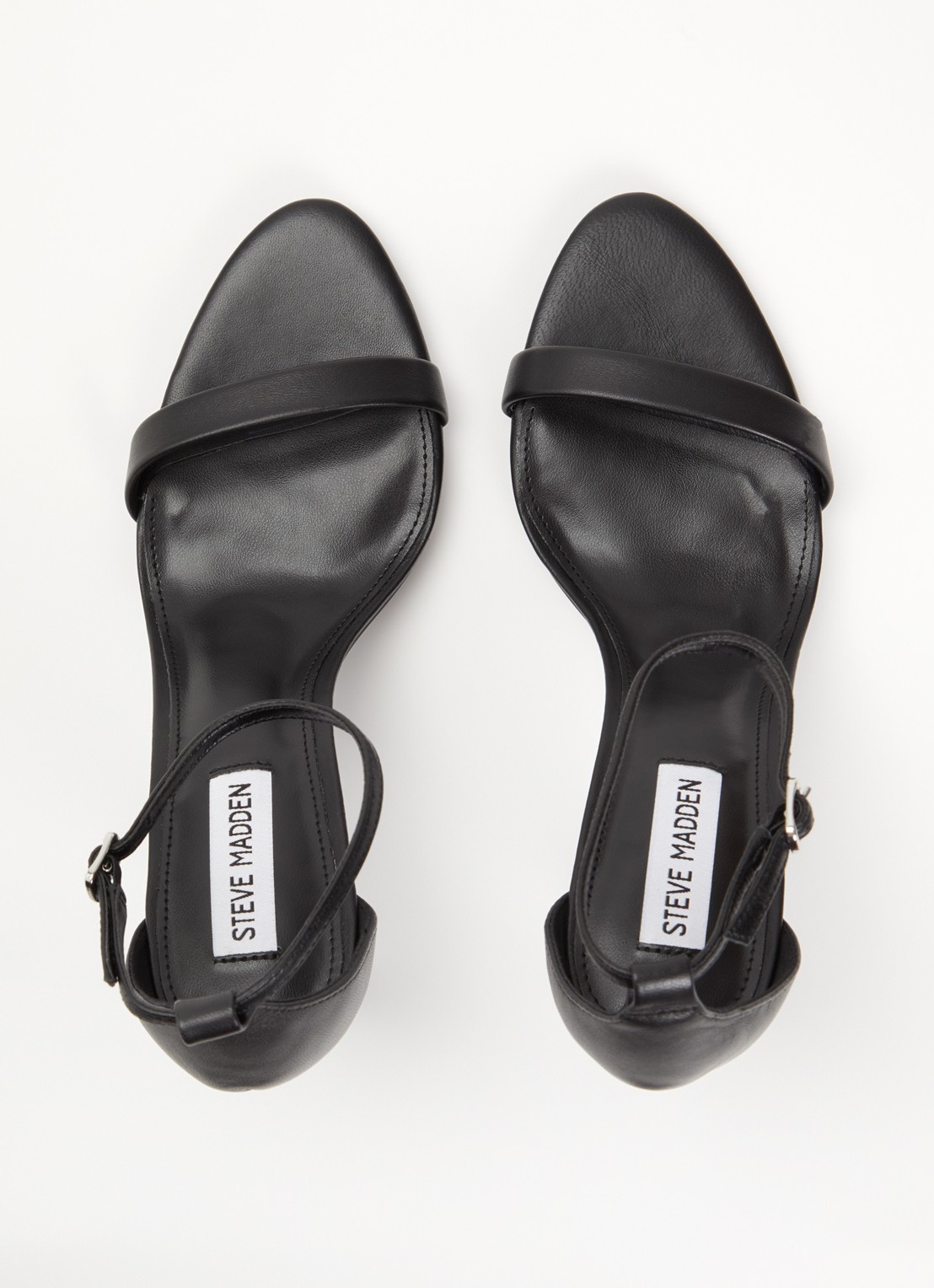 Steve Madden Tecy sandalette van leer - detail 10 zwart
