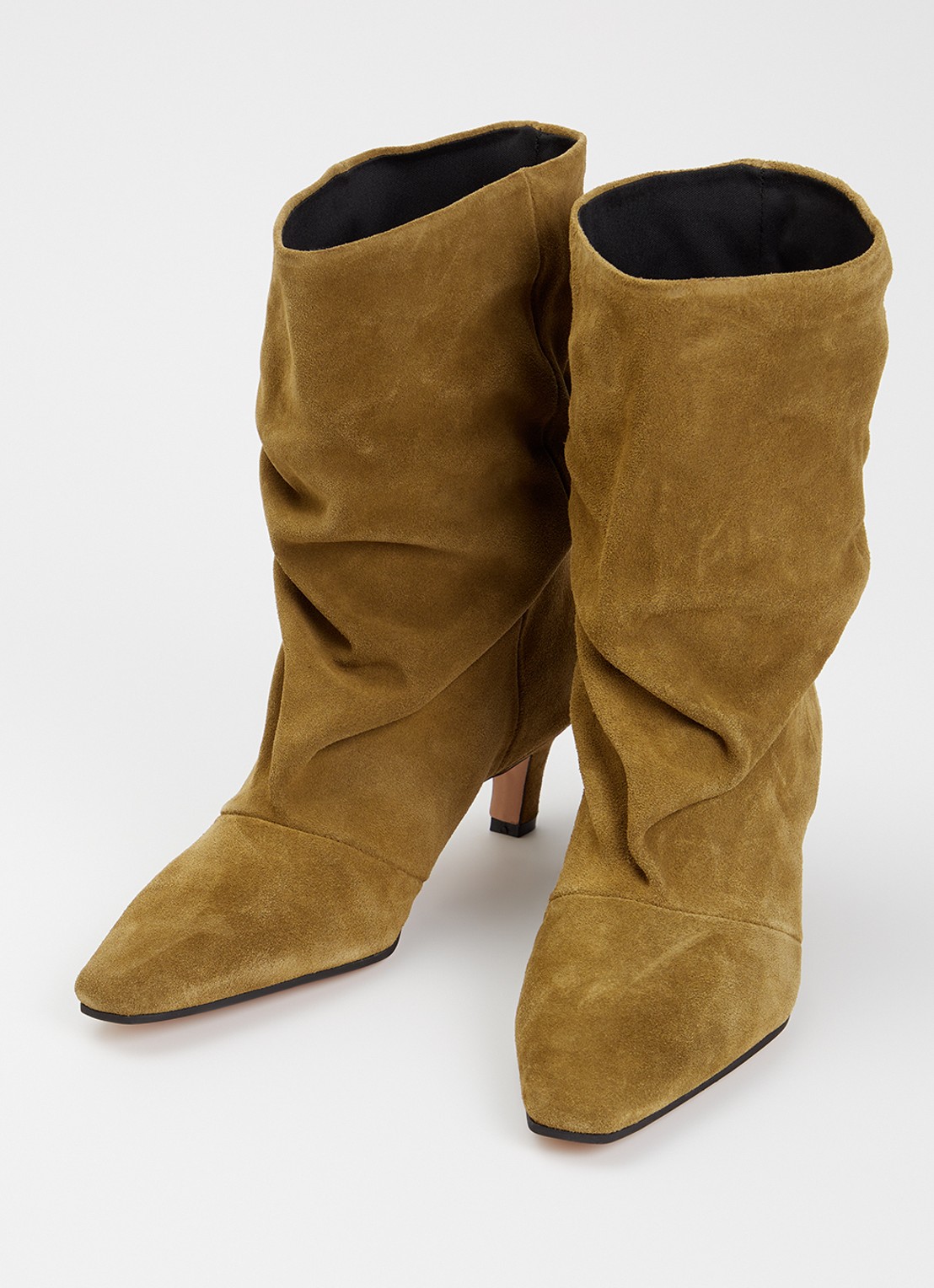 Steve Madden Vexa enkellaarsje van suède - detail 2 camel