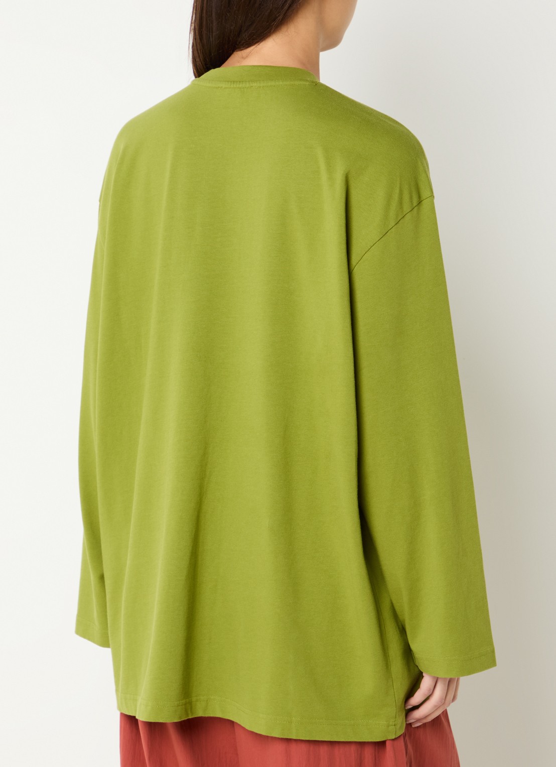 Stieglitz Gineva longsleeve met print - achterkant 4 groen