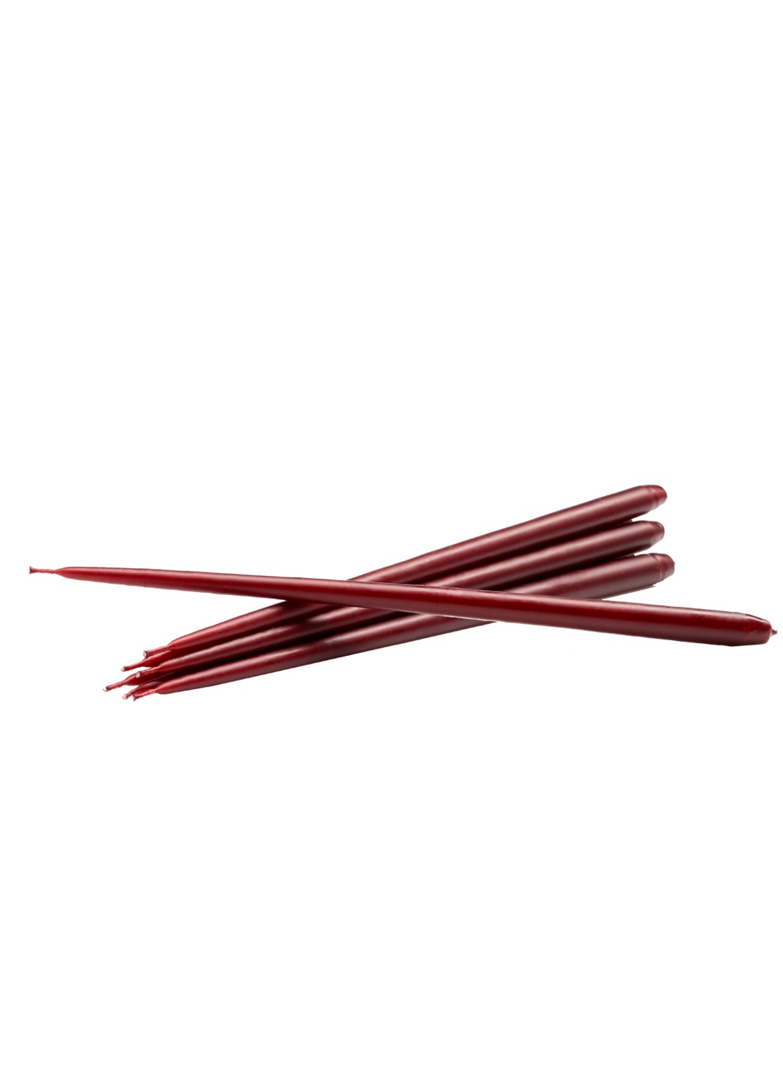 STOFF Nagel Dinerkaars 29 cm set van 6 - voorkant donkerrood
