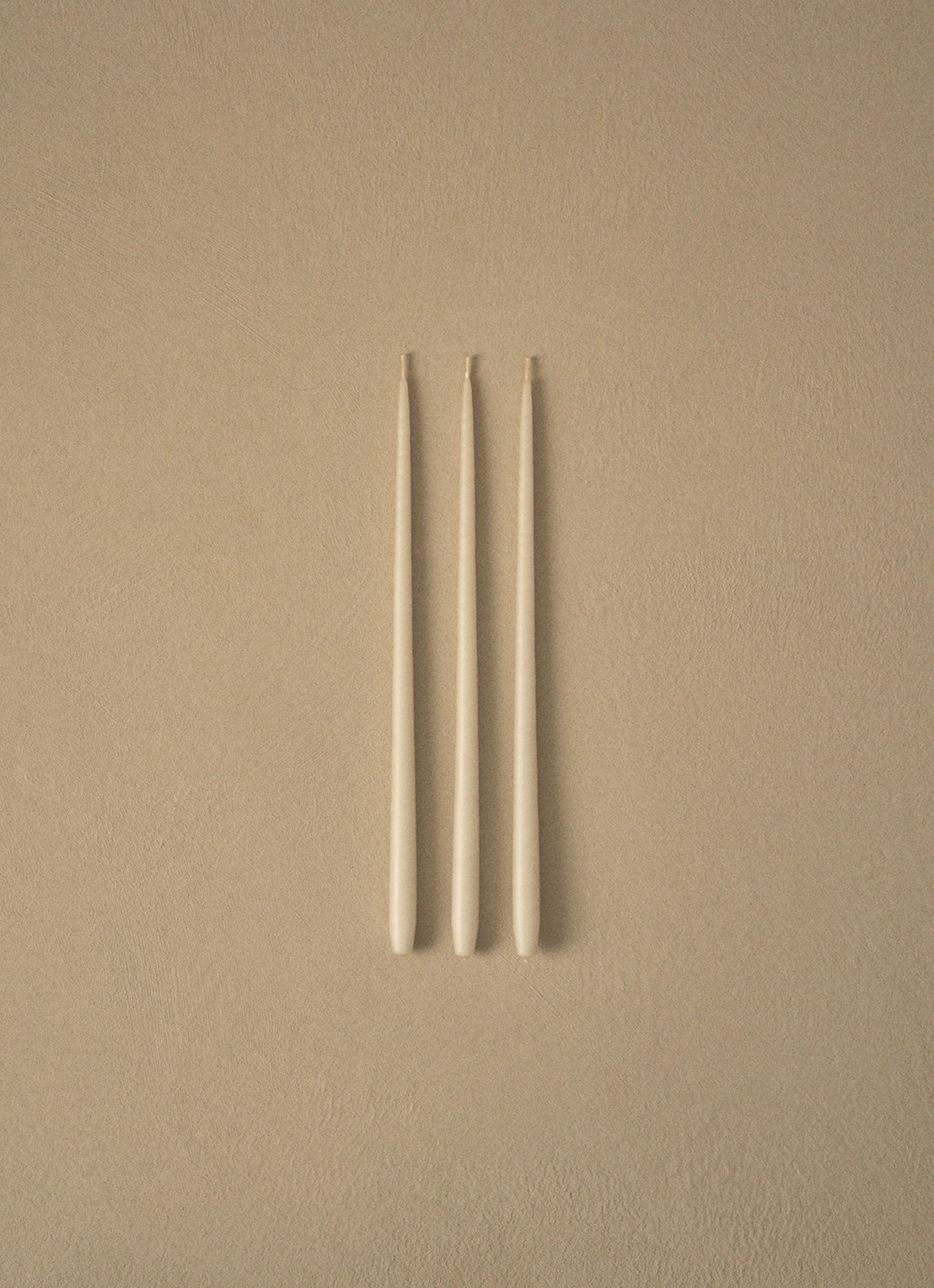 STOFF Nagel Dinerkaars 29 cm set van 6 - voorkant 2 gebroken wit