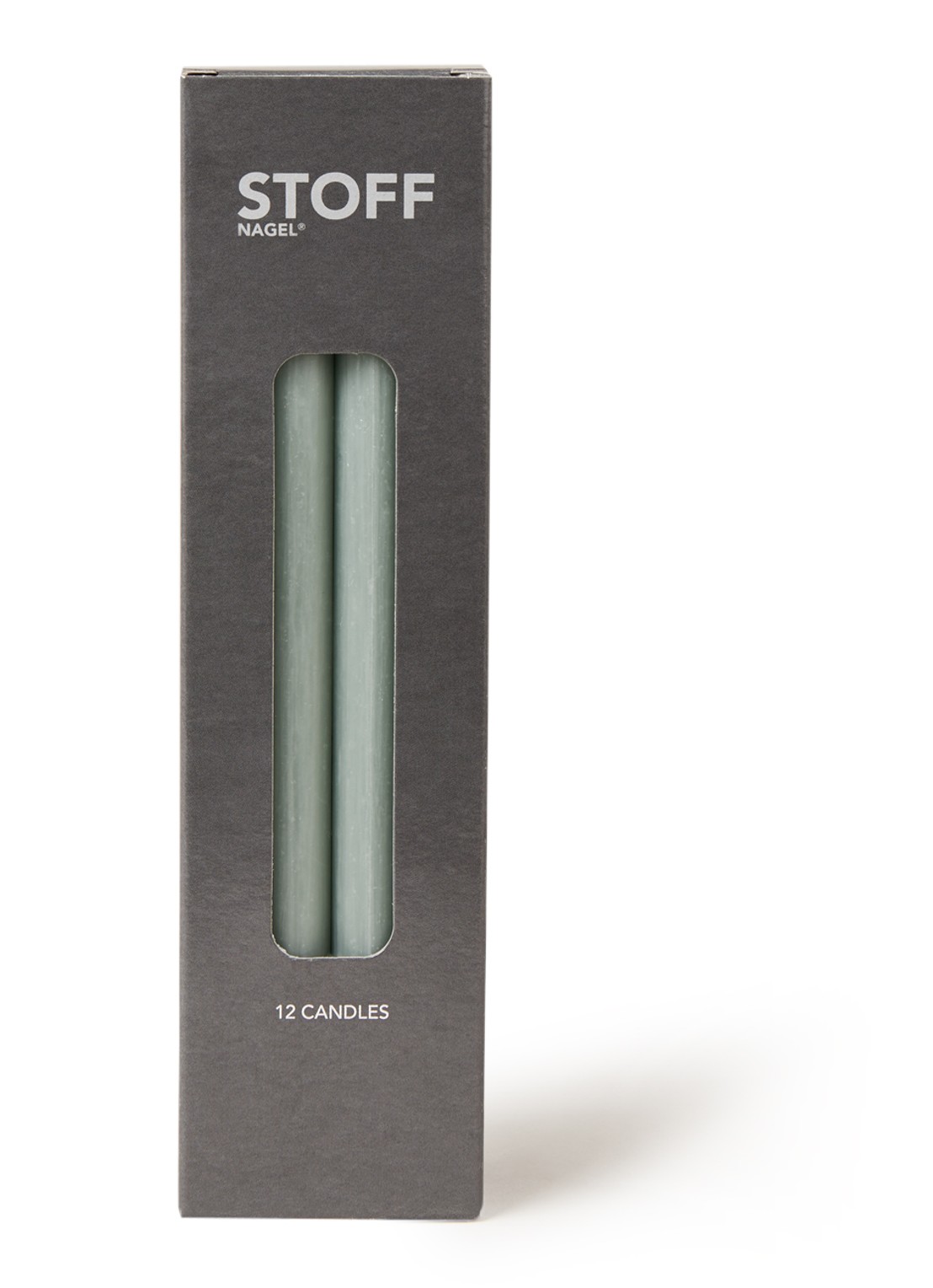 STOFF Nagel Dinerkaars set van 12 - voorkant mint