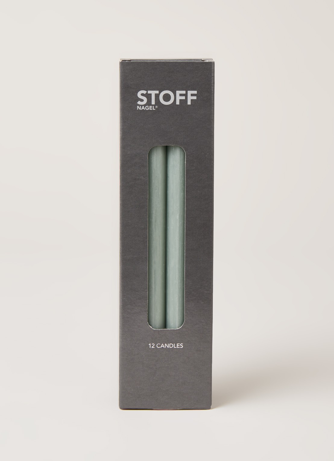 STOFF Nagel Dinerkaars set van 12 - voorkant 2 mint