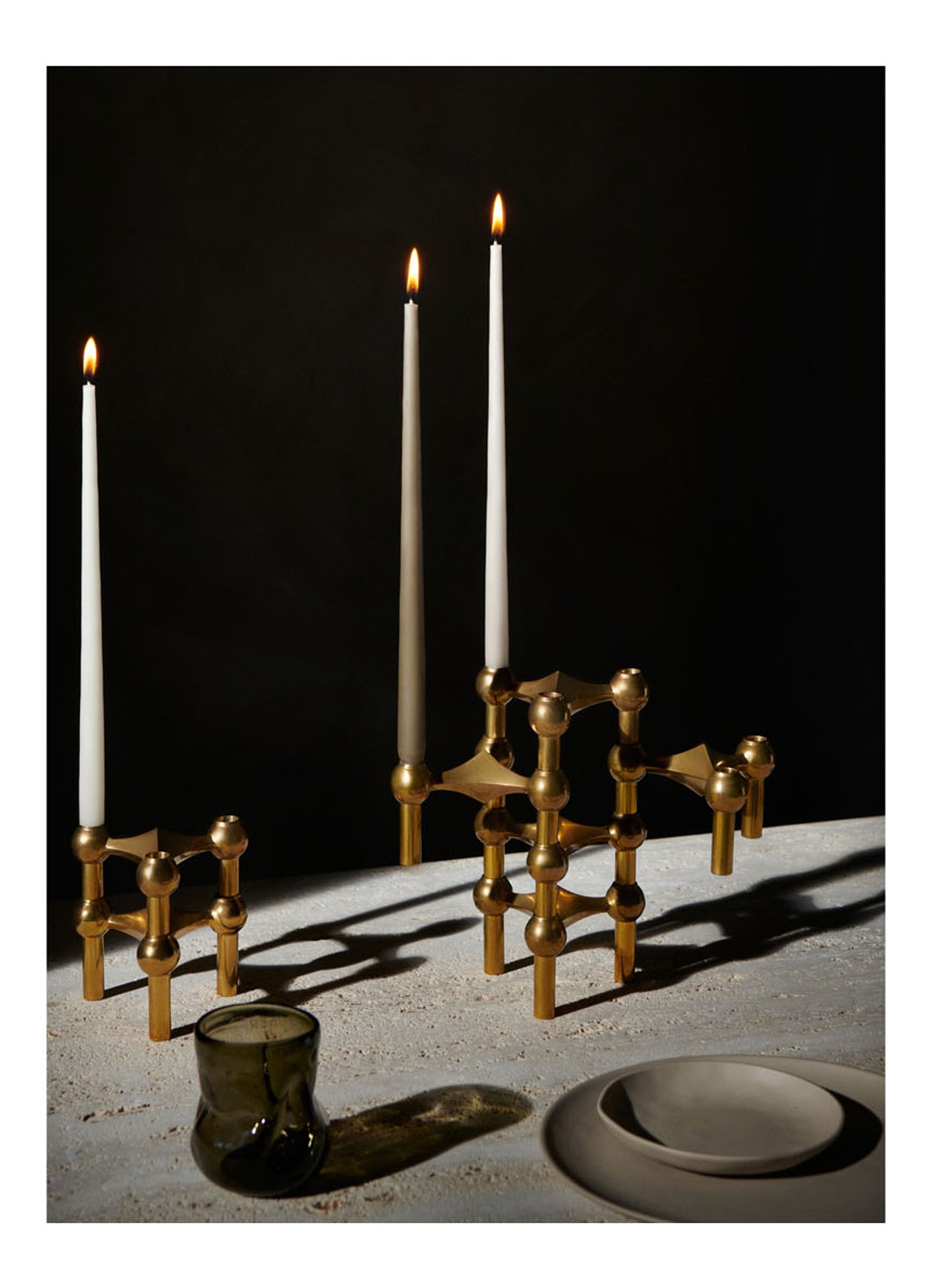 STOFF Nagel Kandelaar 6 cm - detail 7 goud