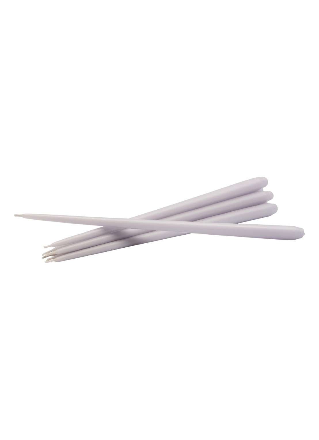 Stoff Nagel Stoff Nagel Ester & Erik kaars set van 6  - voorkant 2 paars