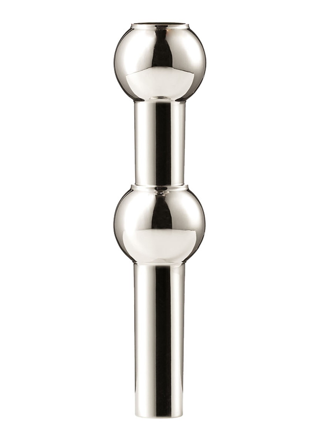 STOFF Nagel Vaas 10 cm - voorkant 6 zilver
