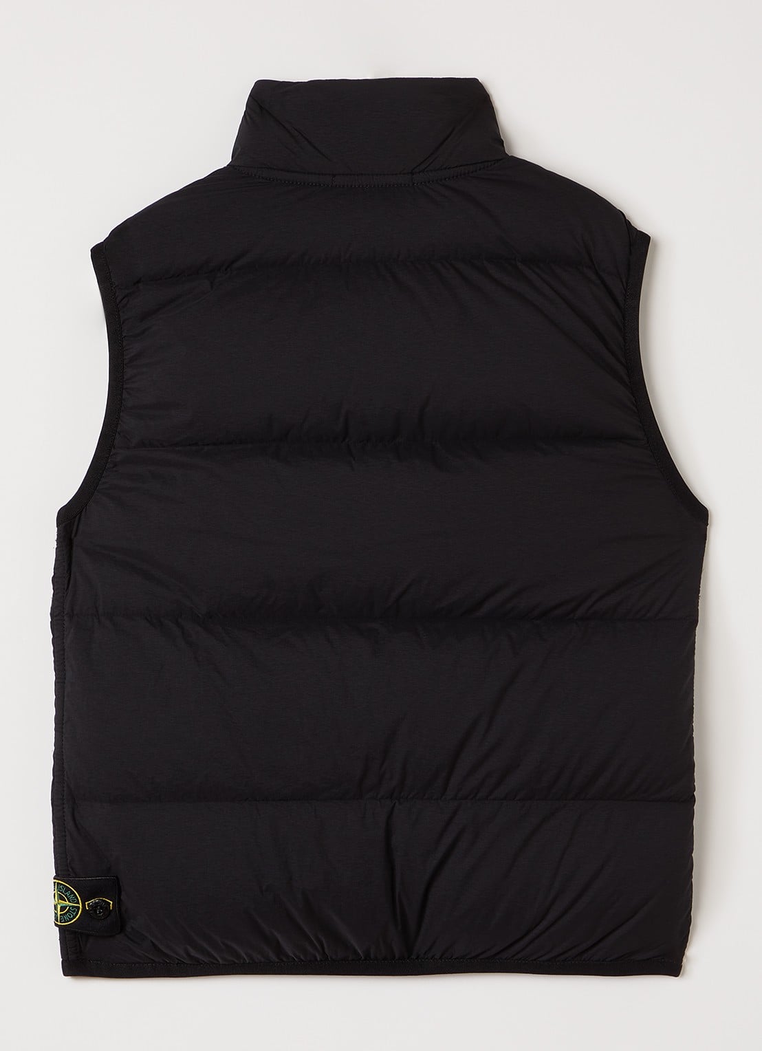 Stone Island 00001 gewatteerde bodywarmer met donsvulling - achterkant 3 zwart
