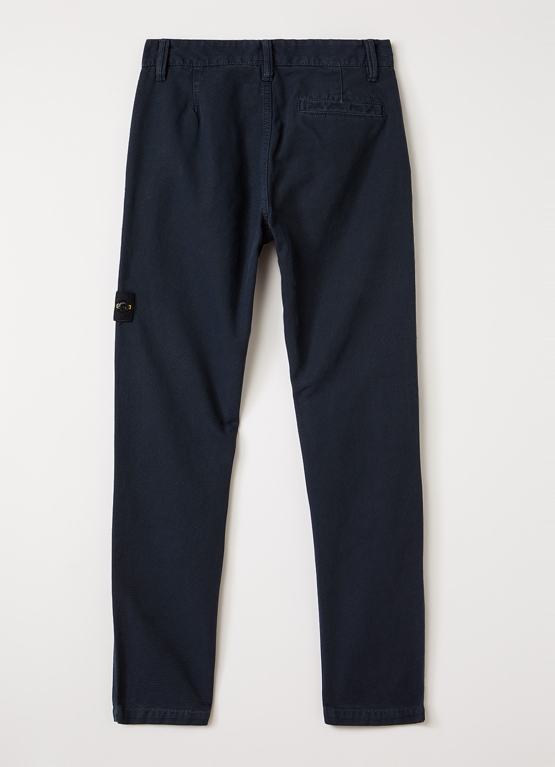 Stone Island 00002 slim fit chino met broekzakken - voorkant 2 donkerblauw