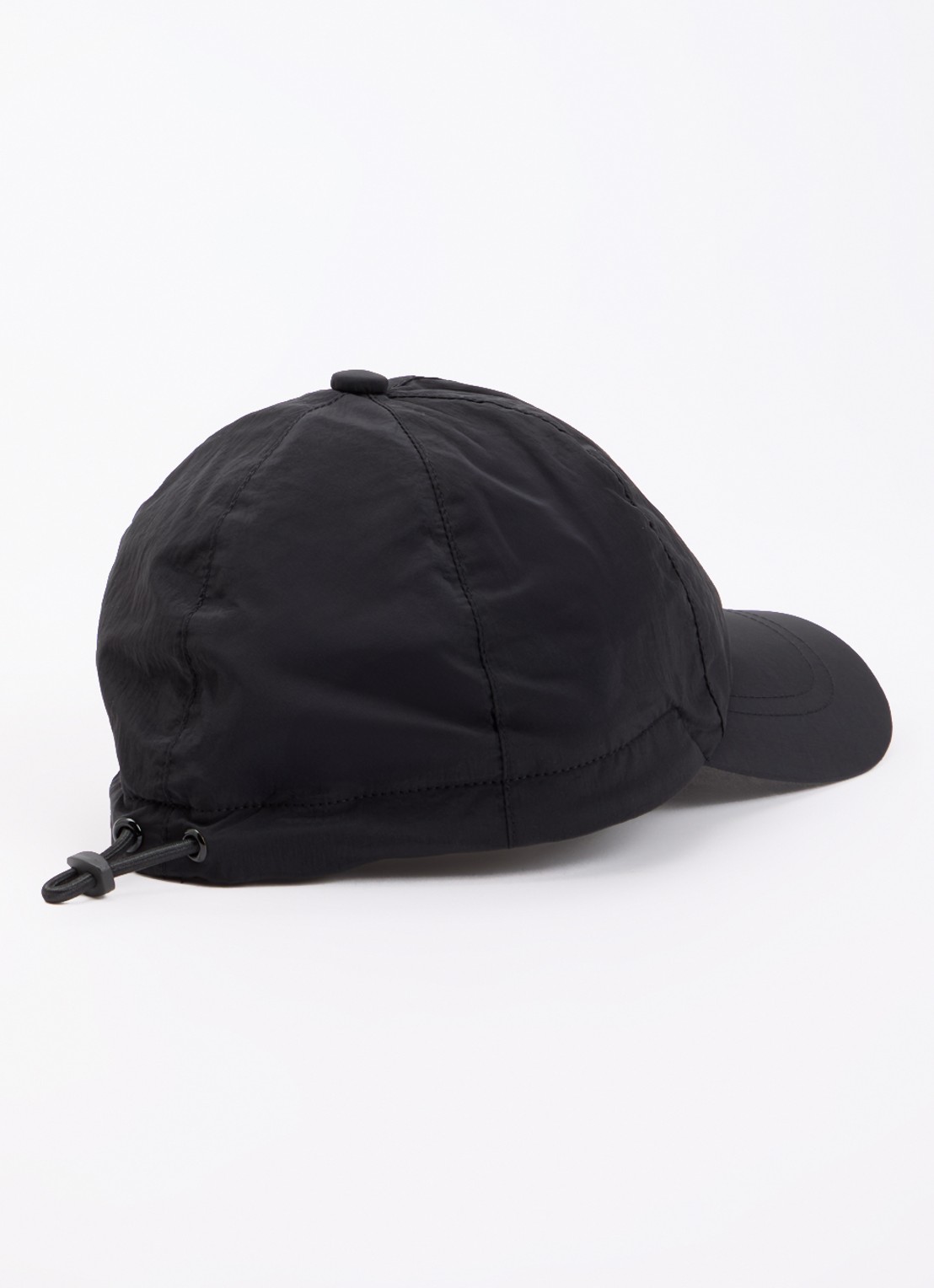 Stone Island 00003 pet met logoborduring - detail zwart