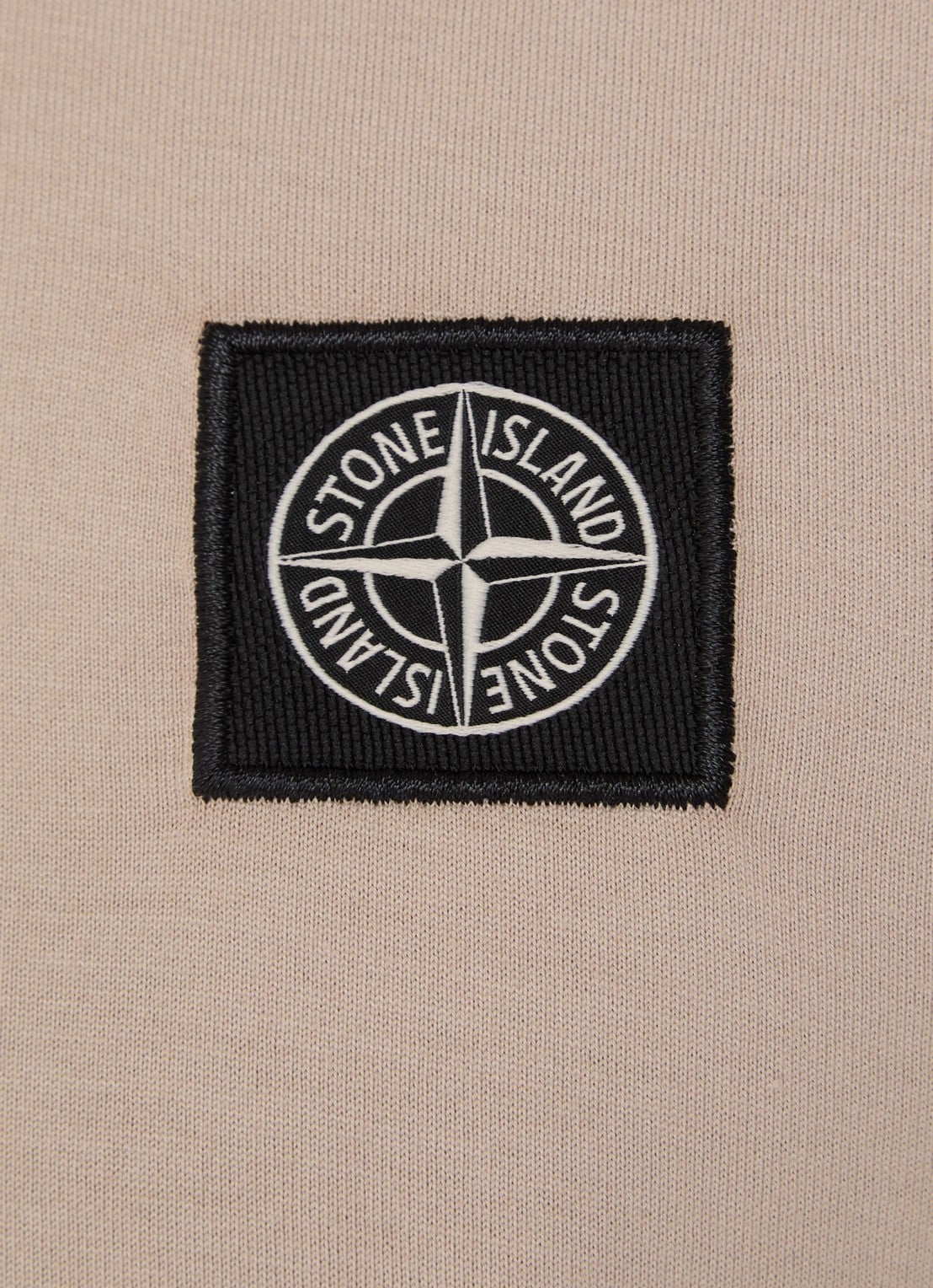 Stone Island 11002 T-shirt met logo - detail 5 donkerbeige