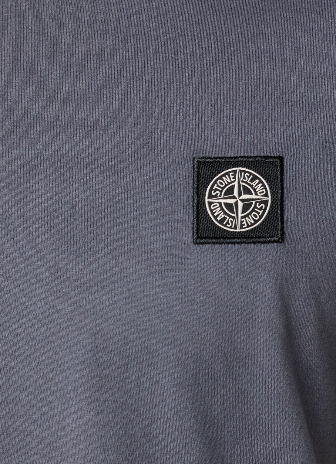 Stone Island 11002 T-shirt met logo - detail 5 paars