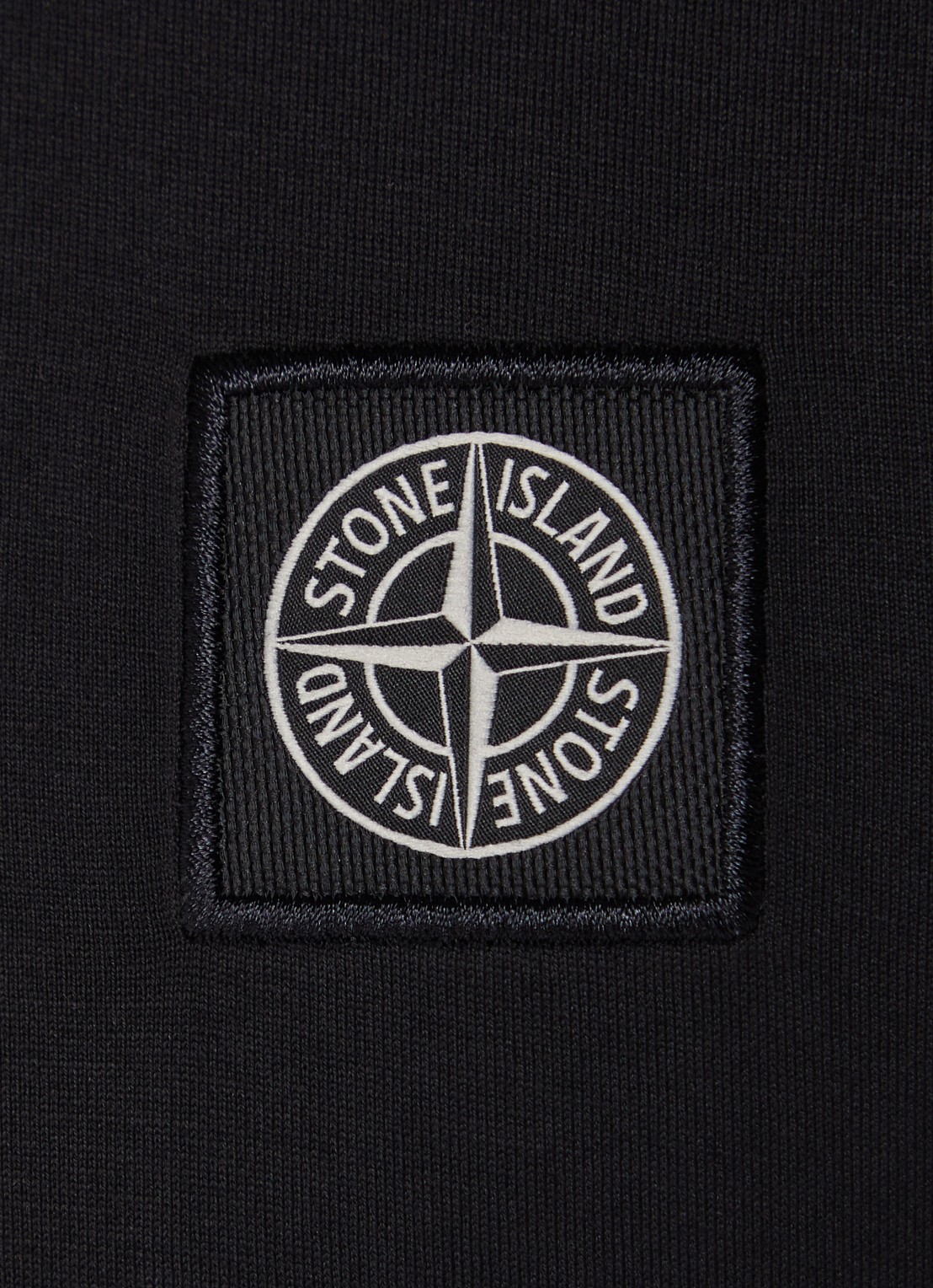 Stone Island 24113 T-shirt met logo - detail 5 zwart