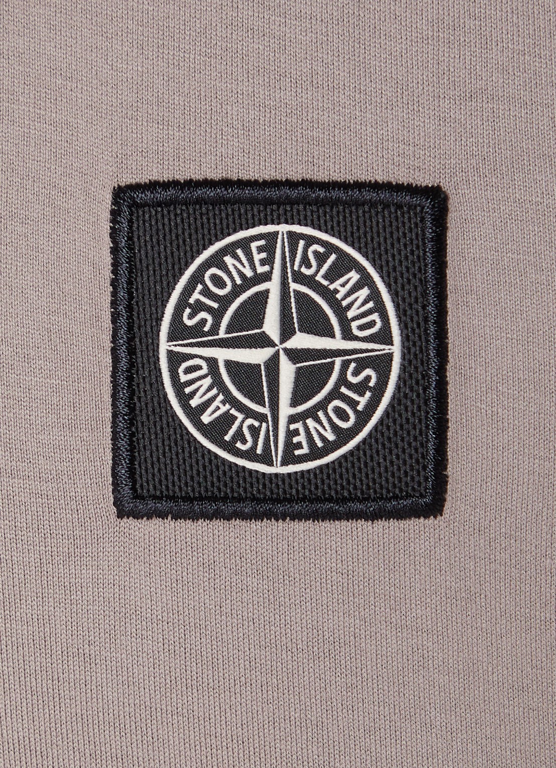 Stone Island 24113 T-shirt met logo - detail 2 donkerbeige