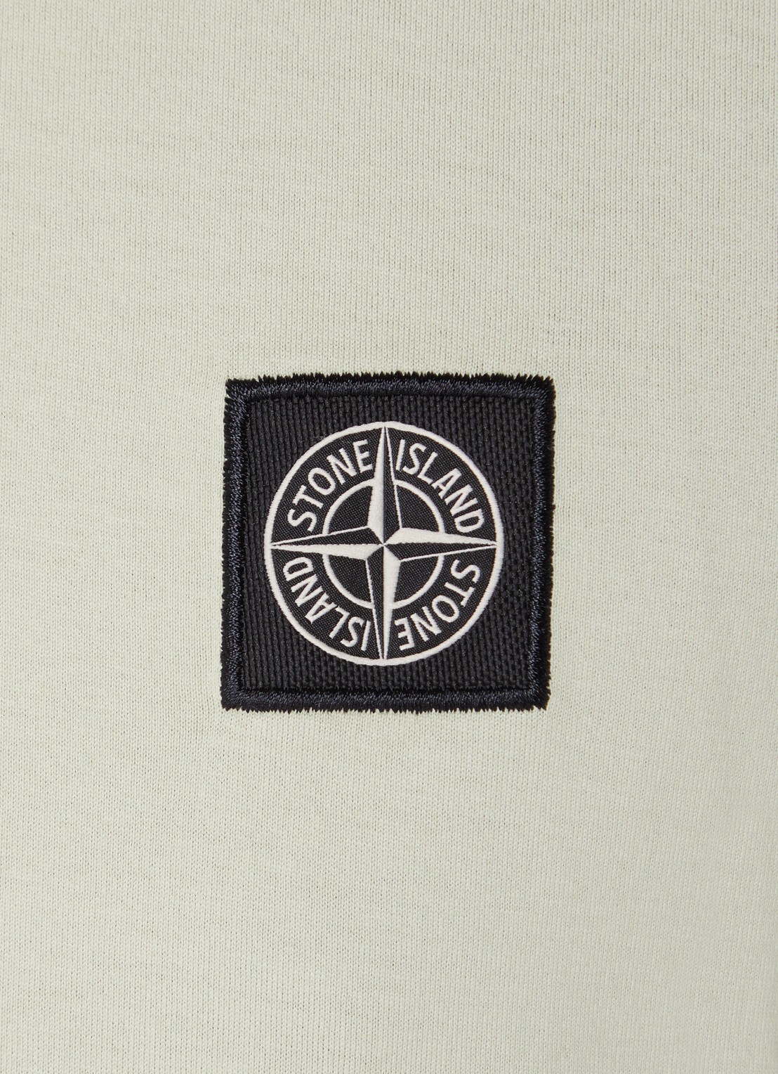 Stone Island 24113 T-shirt met logo - detail 3 lindegroen