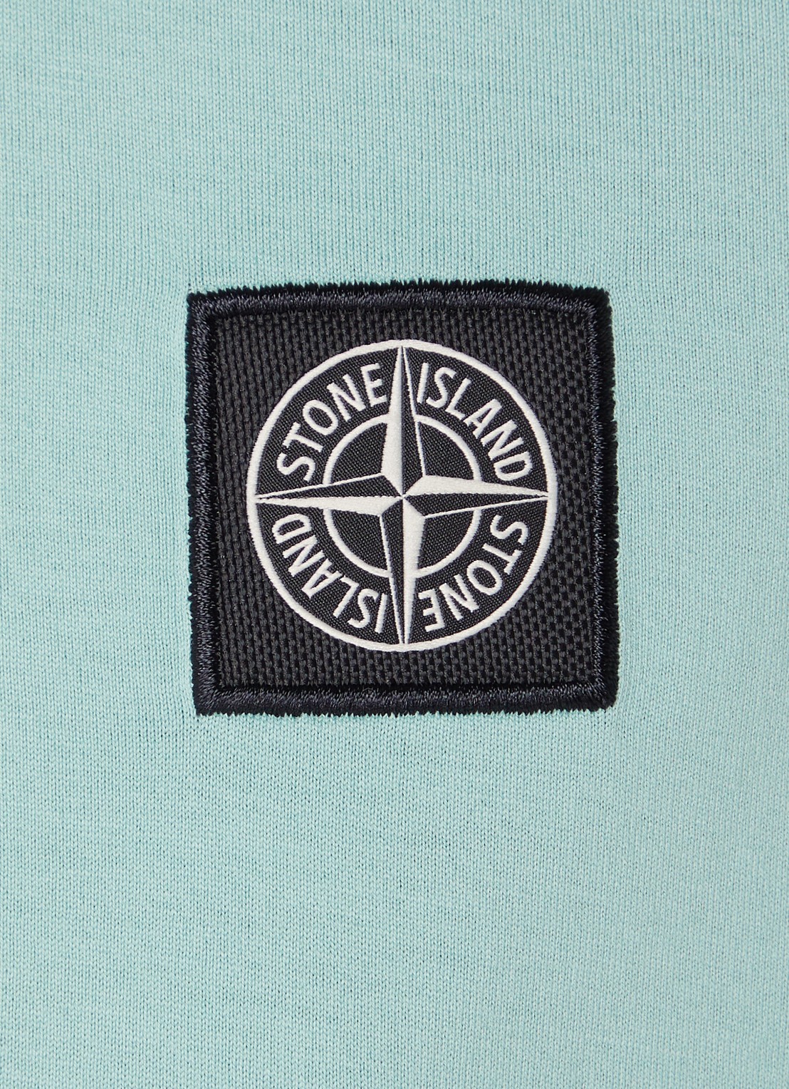 Stone Island 24113 T-shirt met logo - detail 5 mint