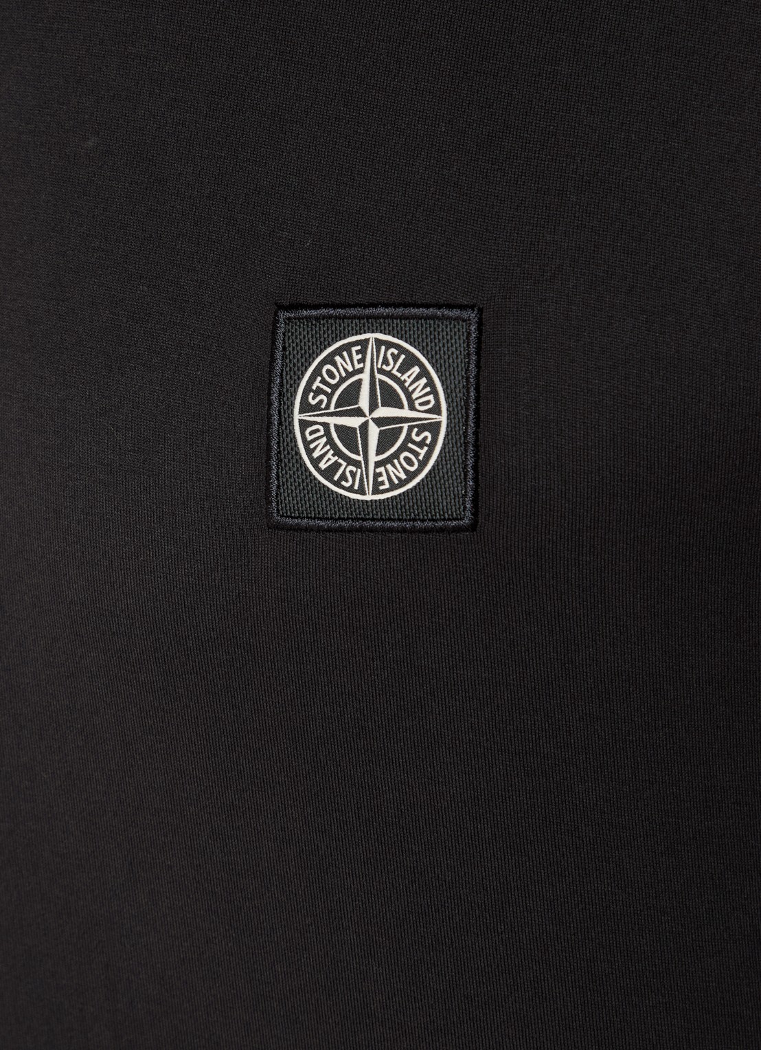 Stone Island 24113 T-shirt met logo - detail 3 zwart
