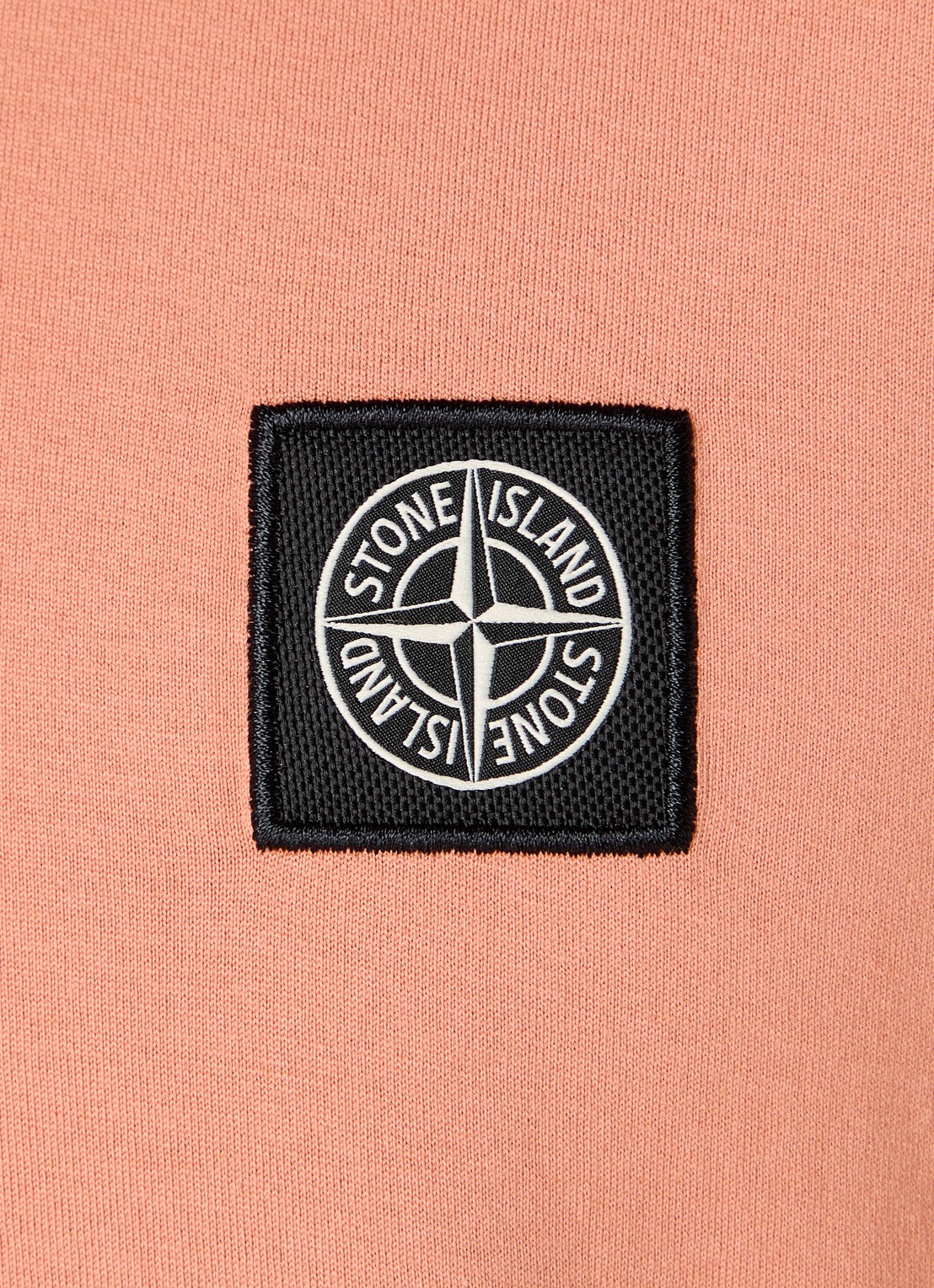 Stone Island 24113 T-shirt met logo - detail 2 abrikoos