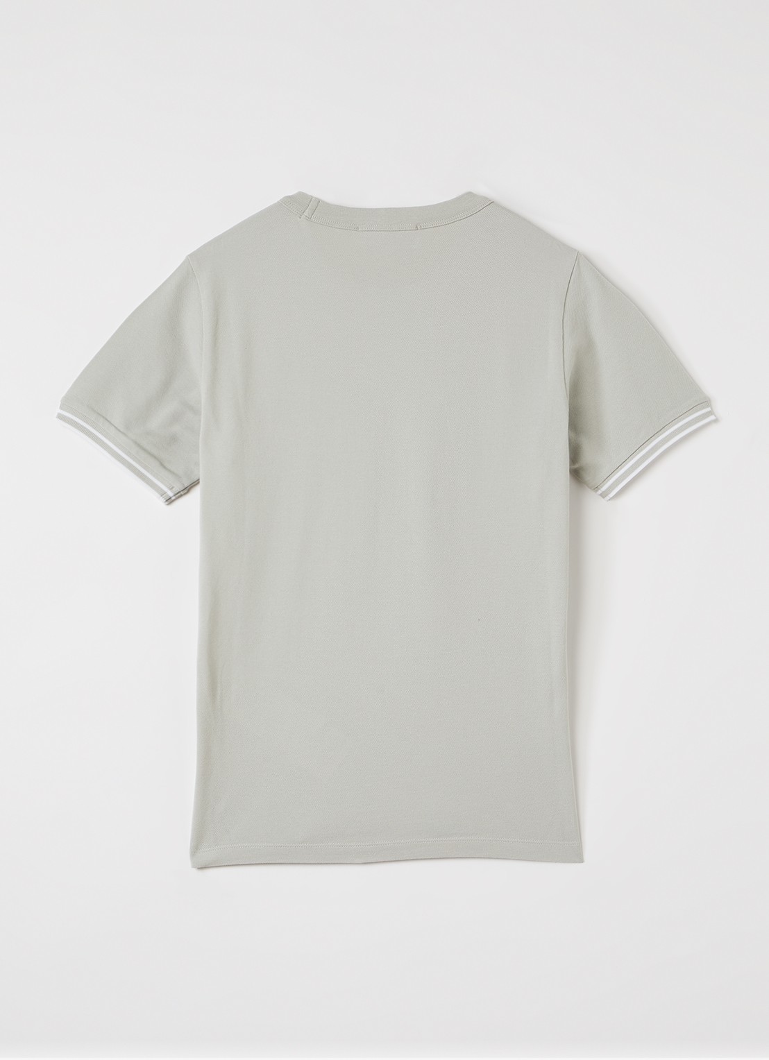 Stone Island 80538 T-shirt met logo - voorkant 2 lindegroen