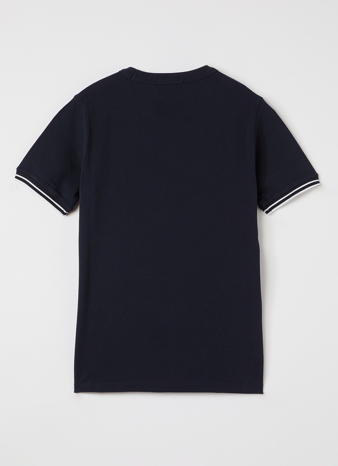Stone Island 80538 T-shirt met logo - voorkant 2 donkerblauw