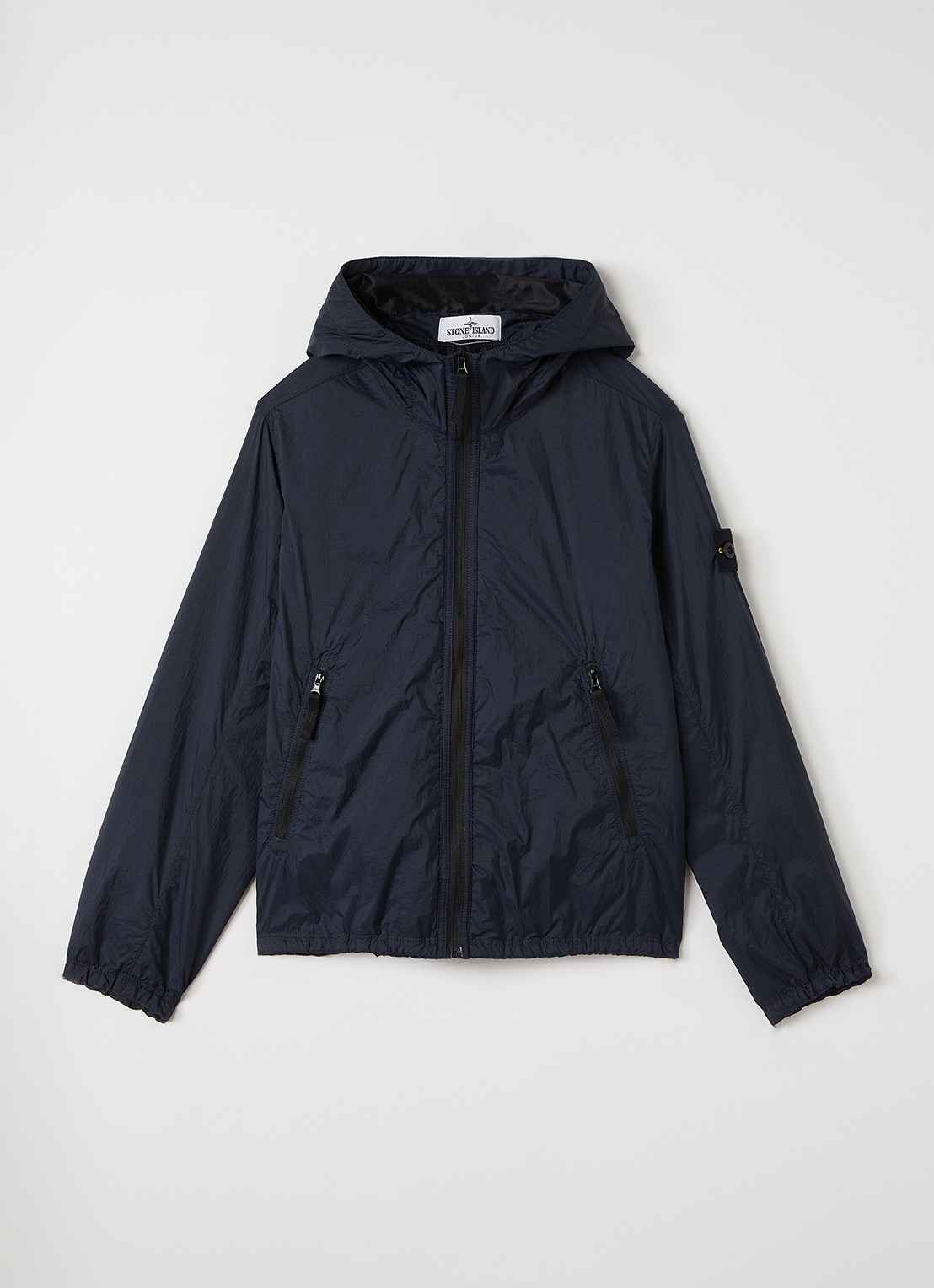 Stone Island L1S16 jack met ritszakken - voorkant donkerblauw