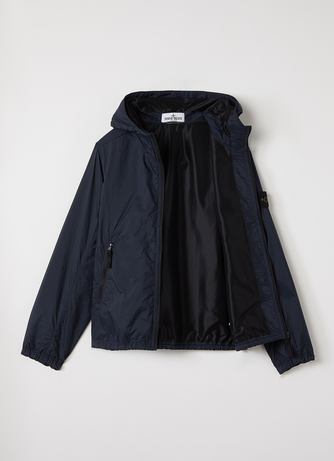 Stone Island L1S16 jack met ritszakken - voorkant 2 donkerblauw