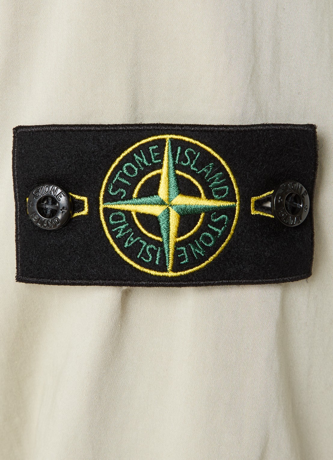 Stone Island S0012 jack met borstzakken - detail 4 beige