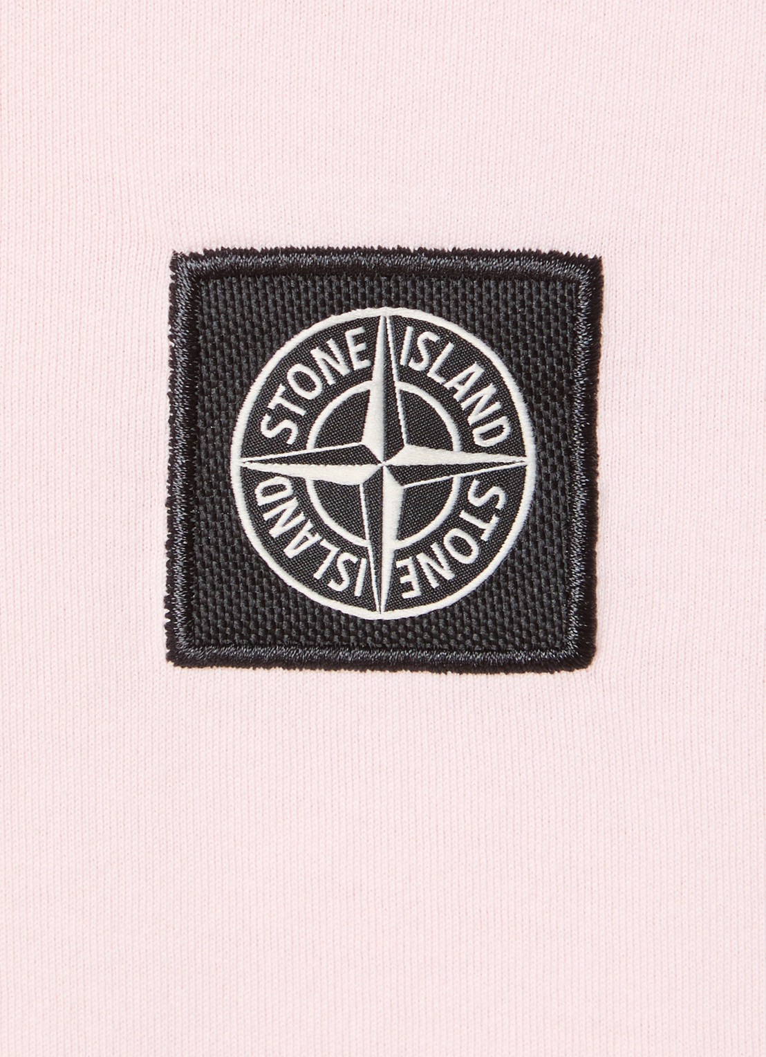 Stone Island S0013 T-shirt met logo - detail 5 roze