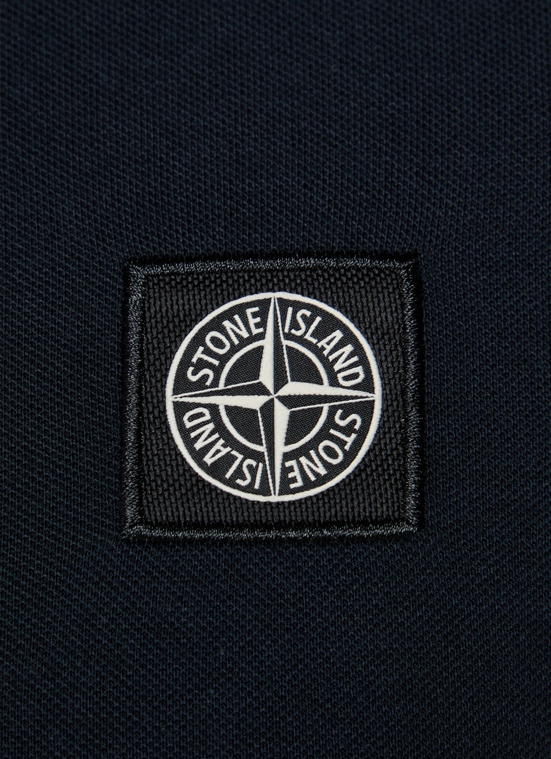 Stone Island S0017 Polo met logo - detail 2 roze