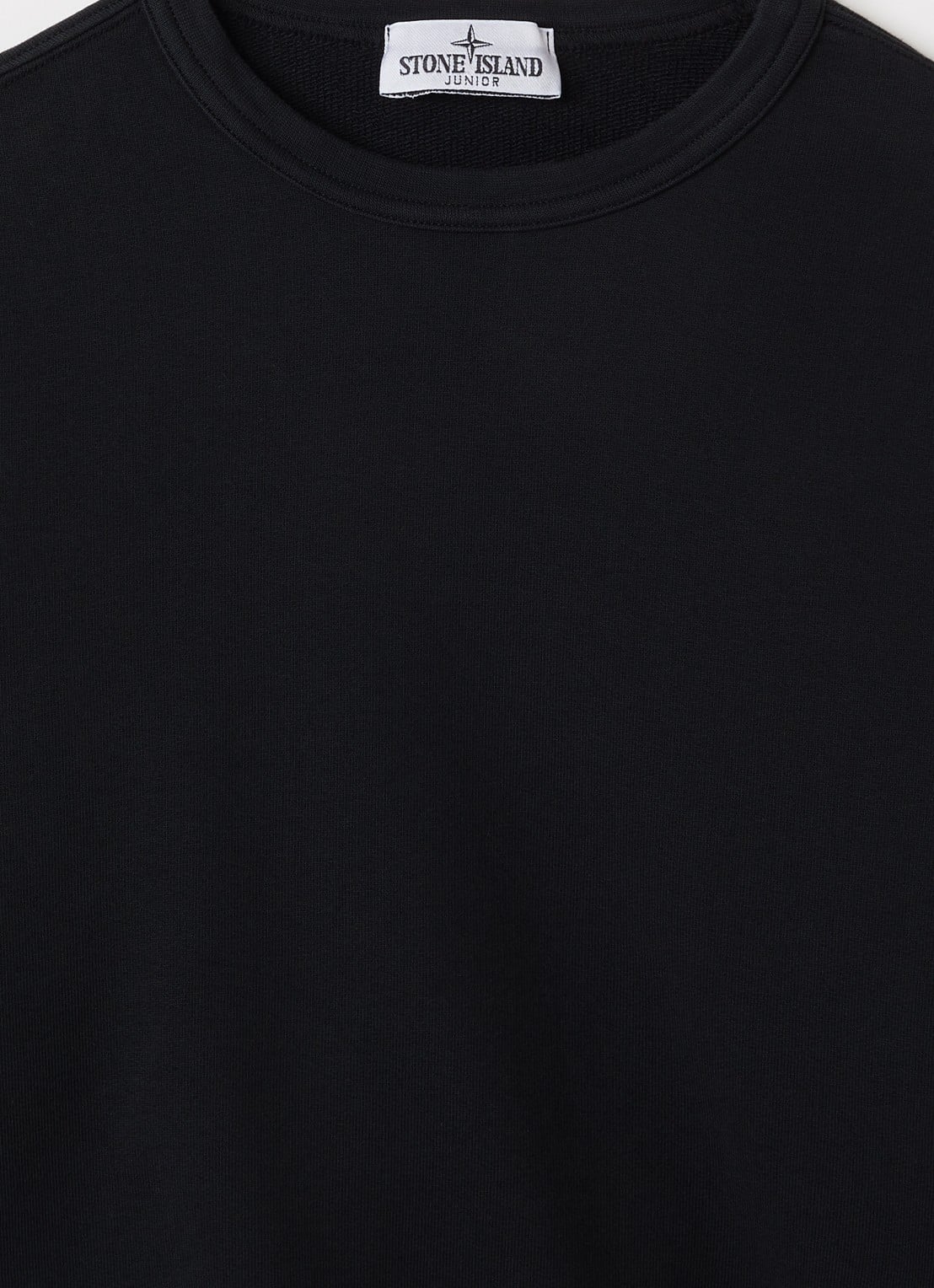 Stone Island S0040 sweater met logo - detail 3 zwart
