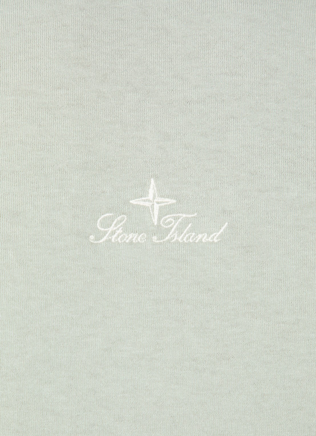 Stone Island S0050 T-shirt met logo - detail 5 lindegroen