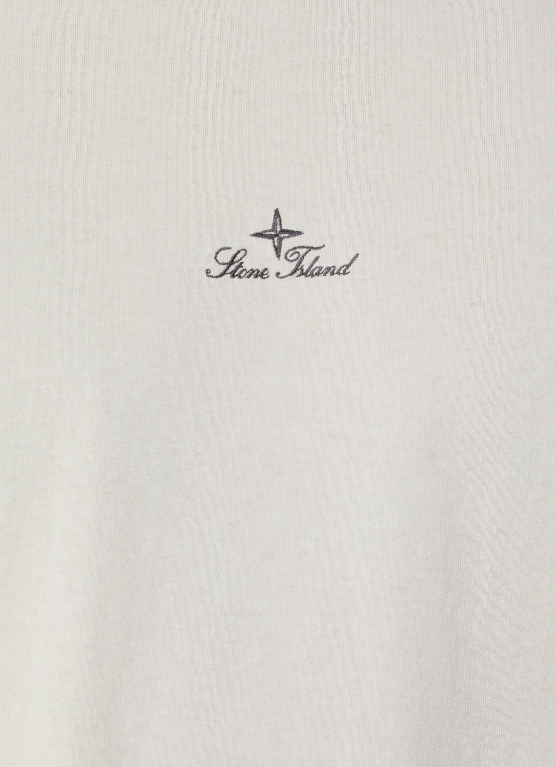 Stone Island S0050 T-shirt met logo - detail 5 grijs