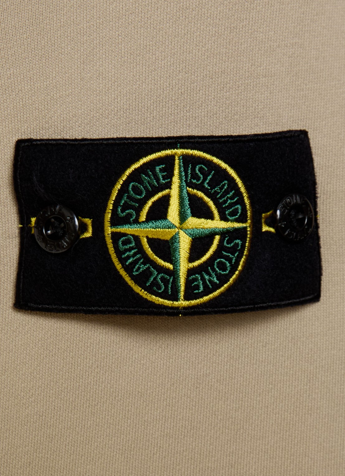 Stone Island S0051 Sweater met logo  - detail 3 beige