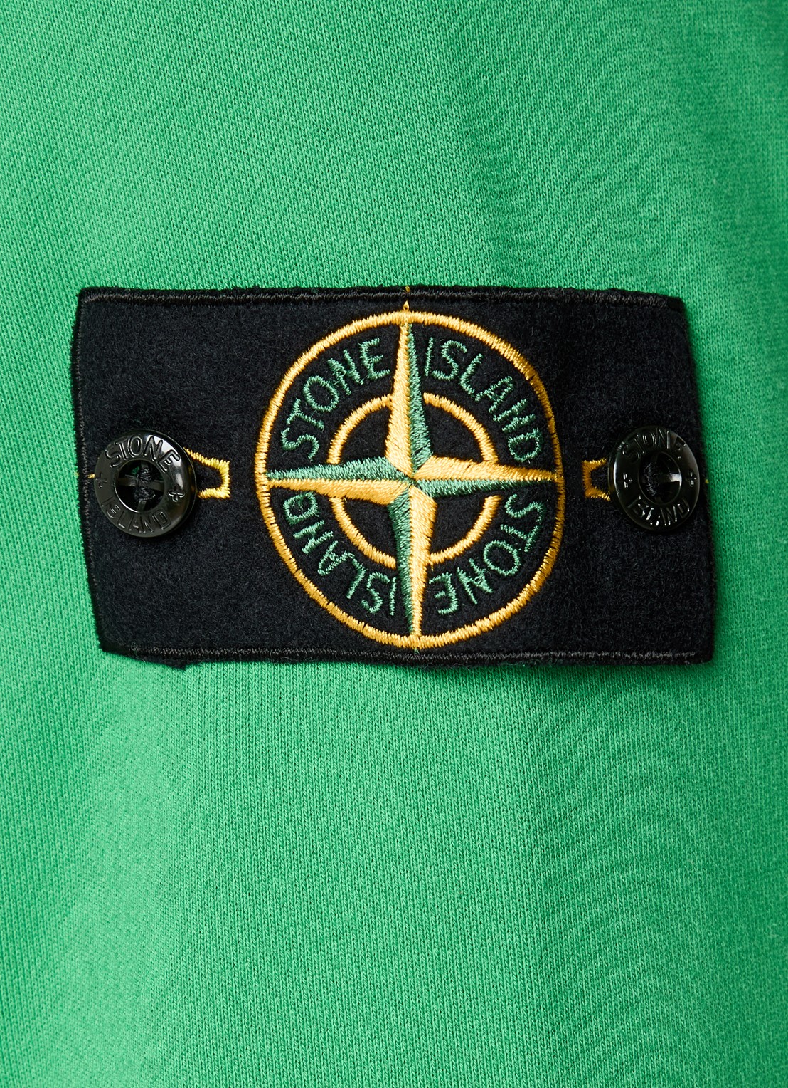 Stone Island S0051 sweater met logo - detail 4 groen