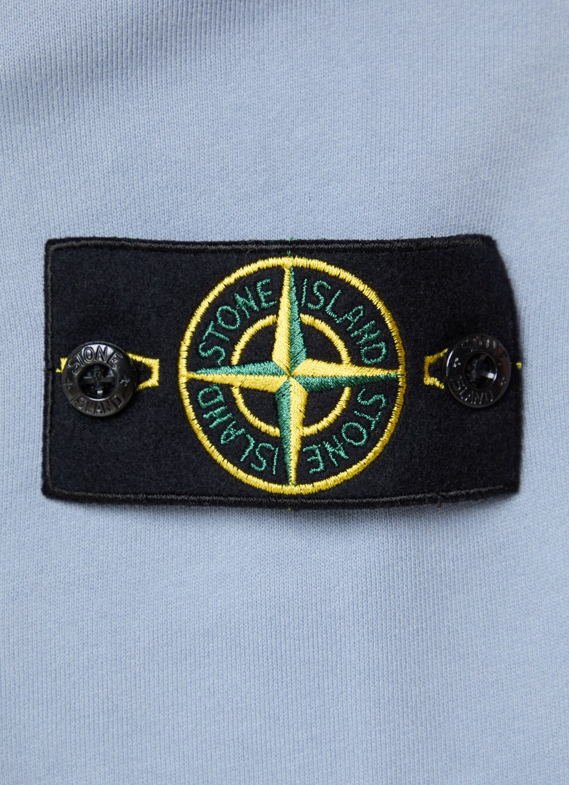 Stone Island S0051 sweater met logo - detail 5 donkerblauw