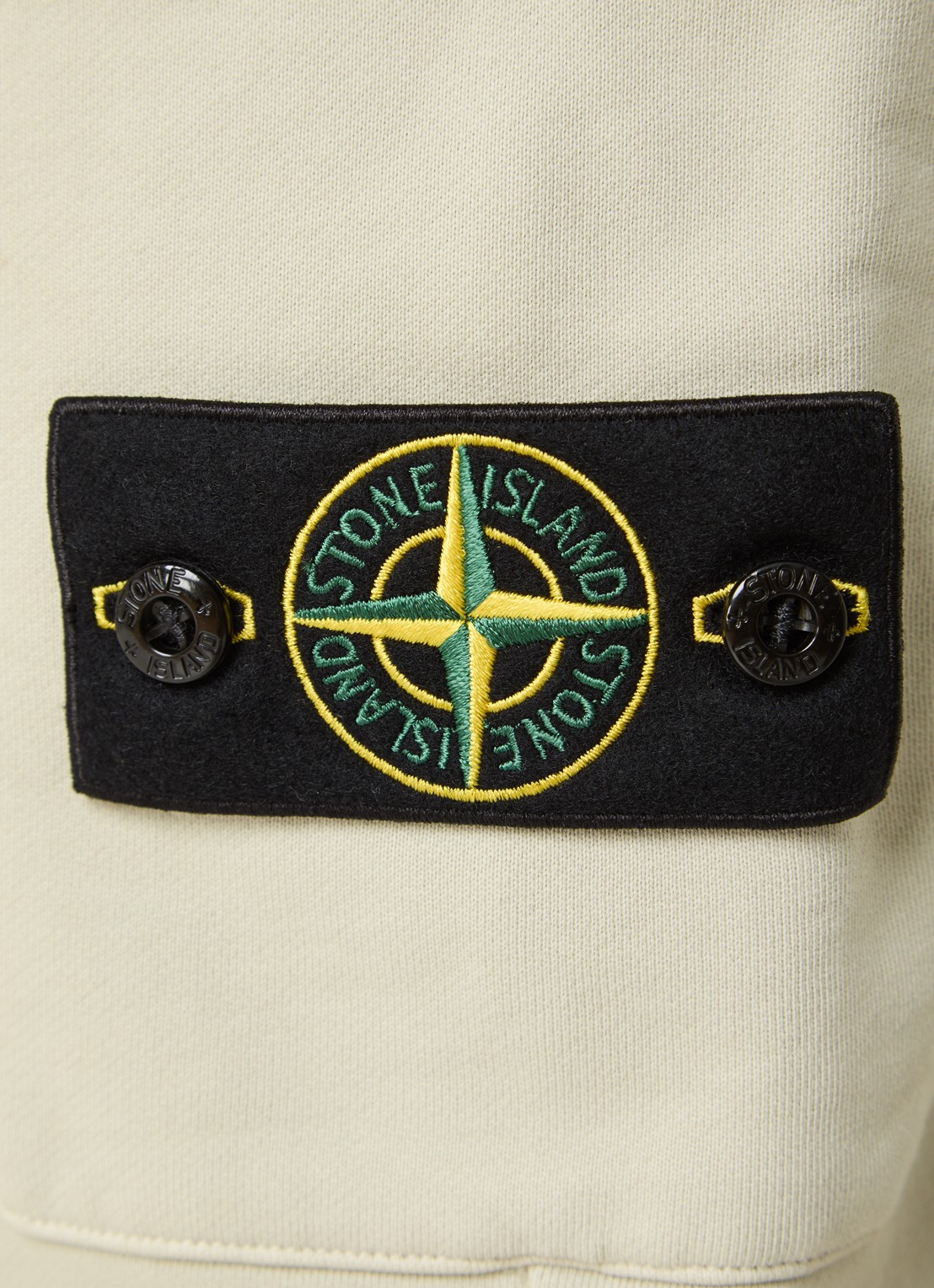 Stone Island S0051 tapered fit joggingbroek met steekzakken - detail 4 lindegroen