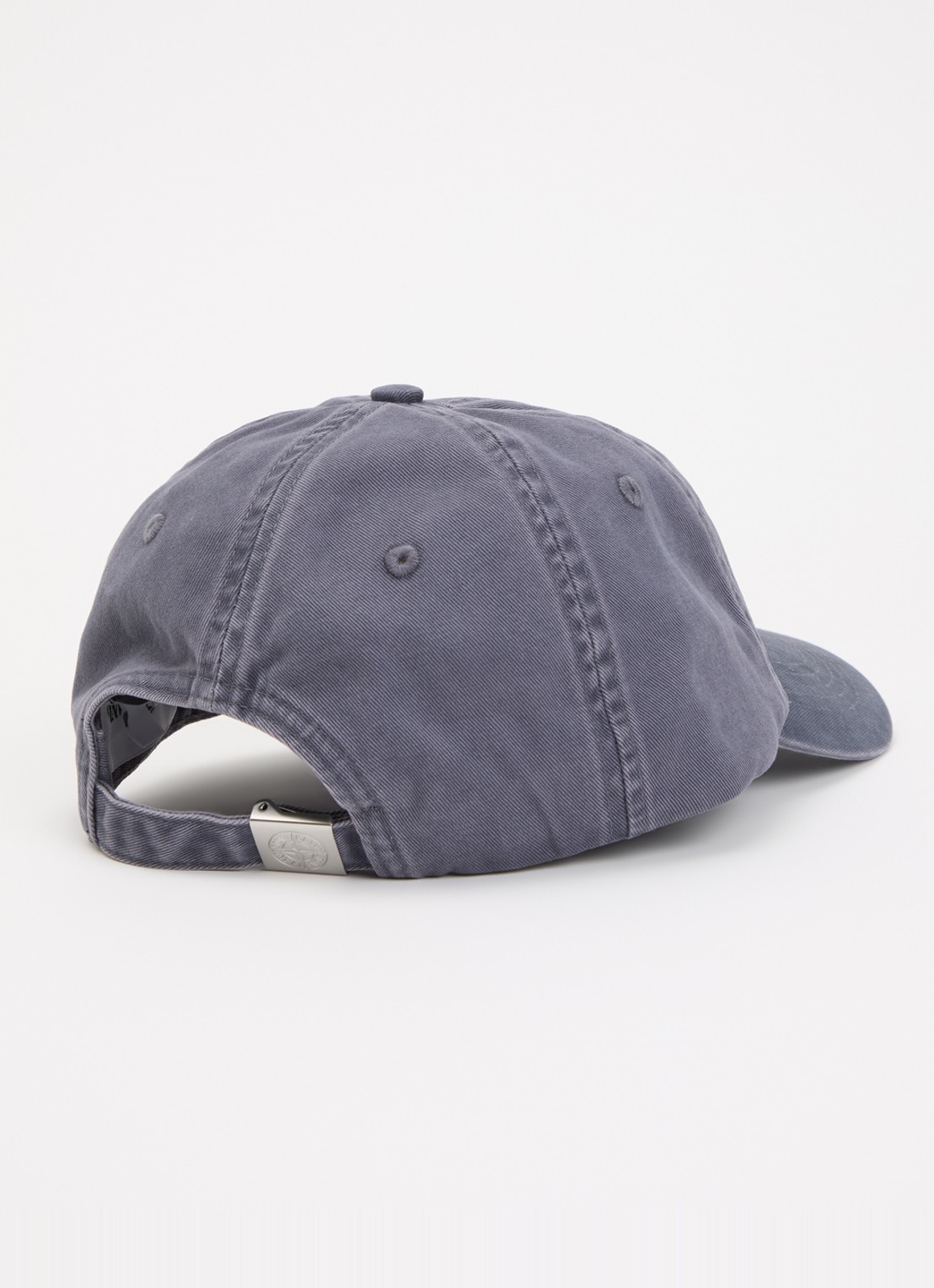 Stone Island S0106 pet met logoborduring - voorkant 2 donkergrijs