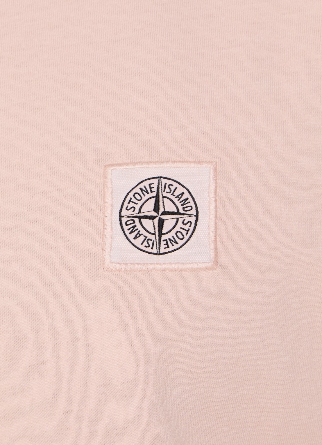 Stone Island S0115 T-shirt met logo - detail 3 oudroze