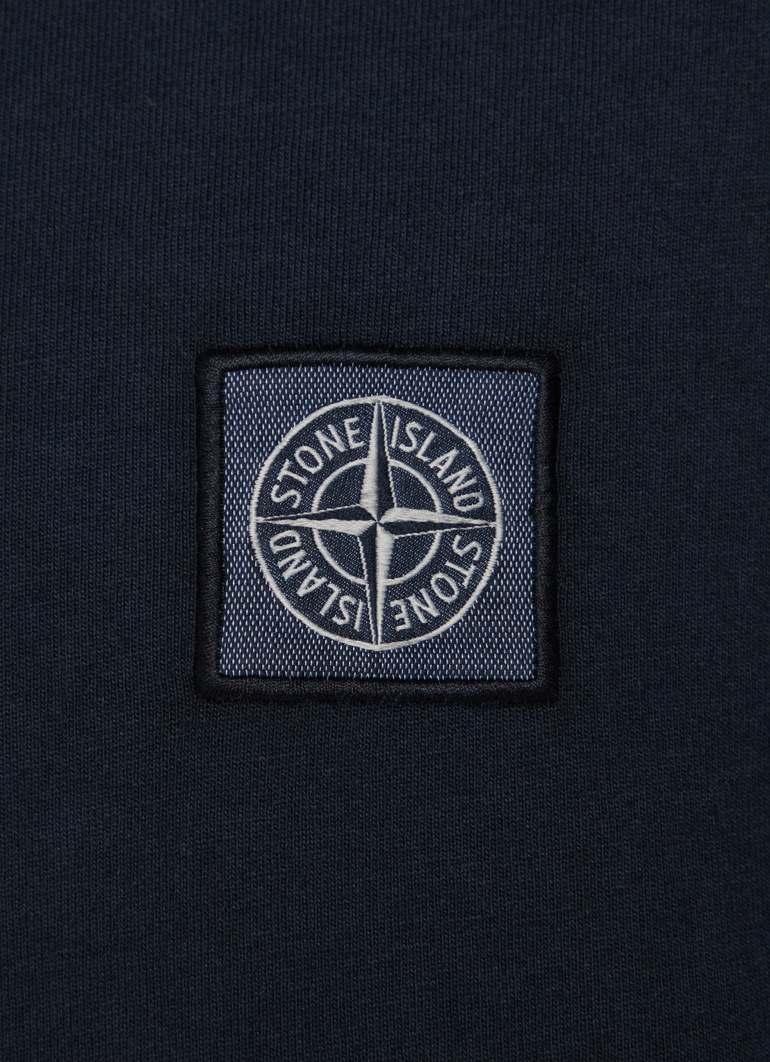 Stone Island S0115 T-shirt met logo - detail 3 donkerblauw