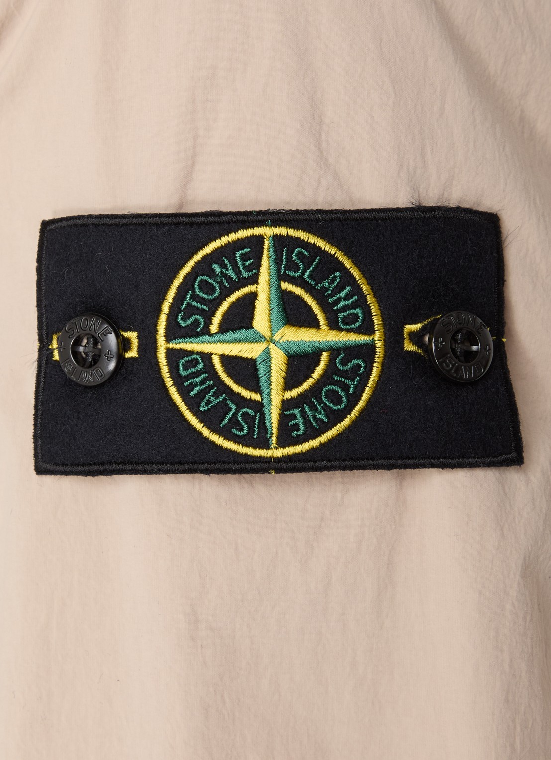 Stone Island S0345 Windjack met steekzakken - detail 4 beige