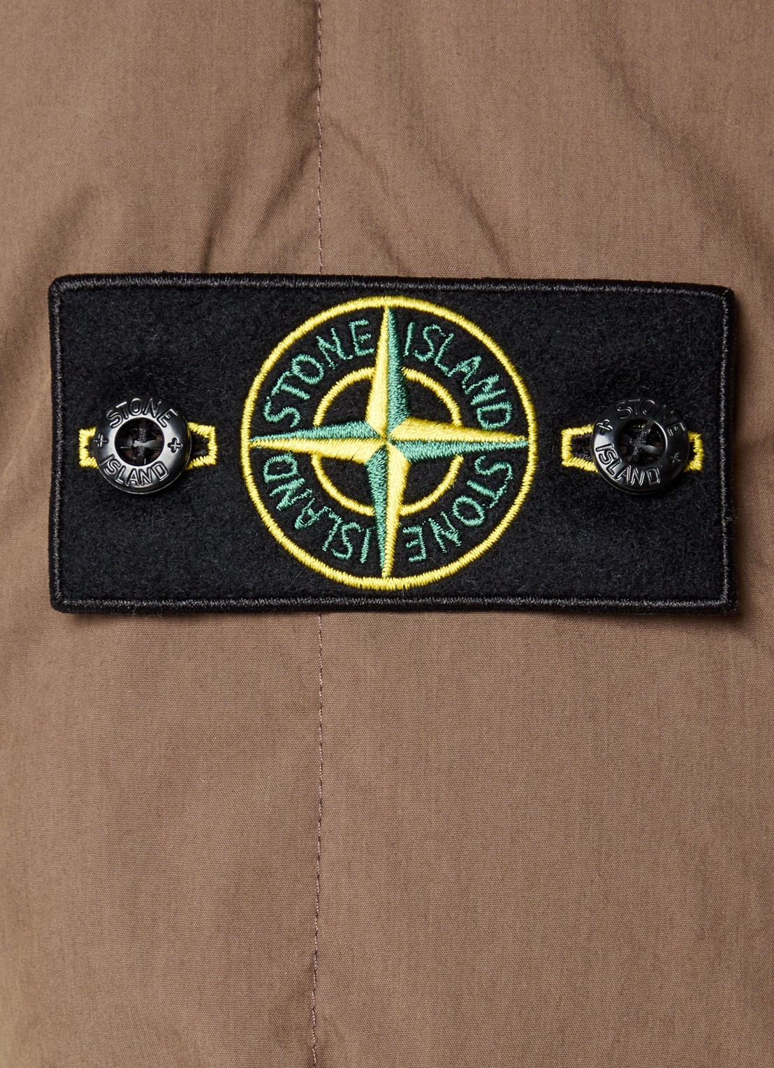 Stone Island S0462 jack met donsvulling en steekzakken - detail 5 lichtbruin